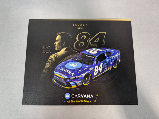 Jimmie Johnson #84 2024 Indianapolis Carvana Nascar Hero Card