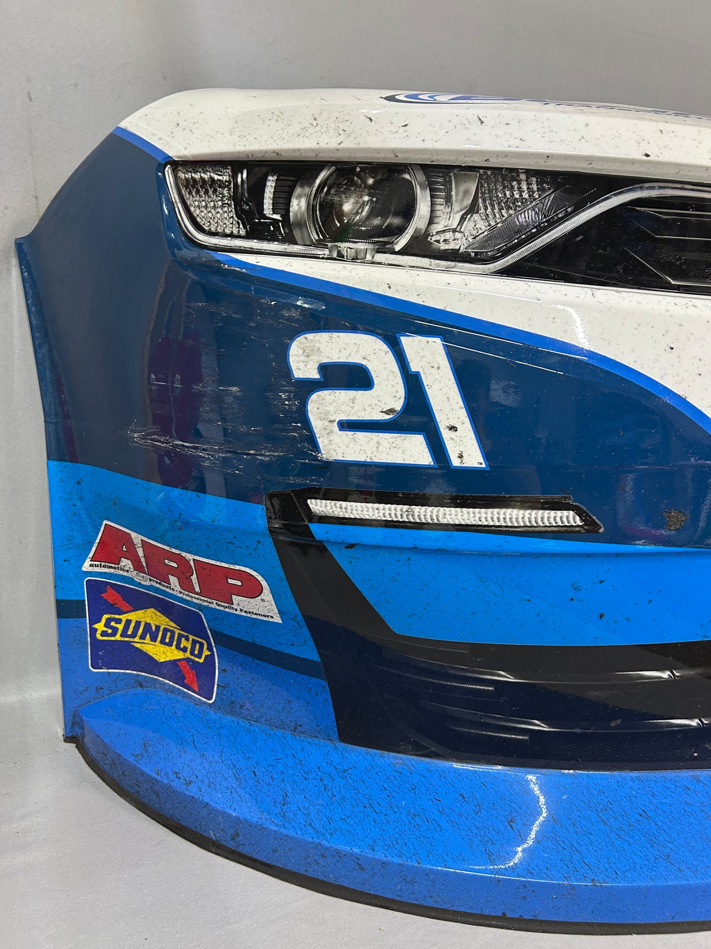 Austin Hill #21 2025 Texas Bennett Transportation Nascar Front Nose