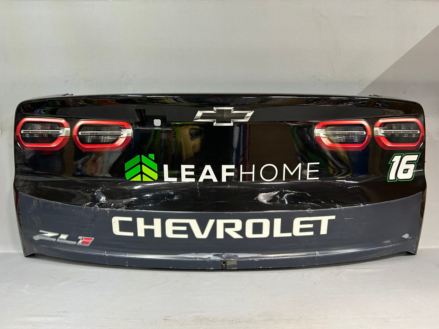 AJ Allmendinger #16 2025 Atlanta Leaf Filter Nascar Rear Bumper