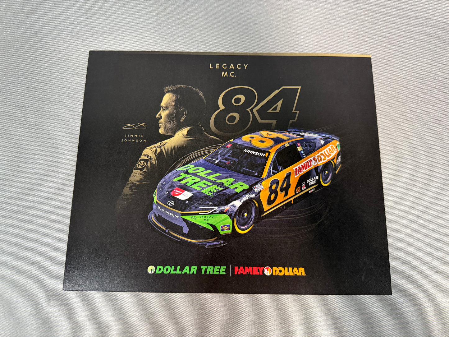 Jimmie Johnson #84 2024 Dollar Tree Family Dollar Nascar Hero Card