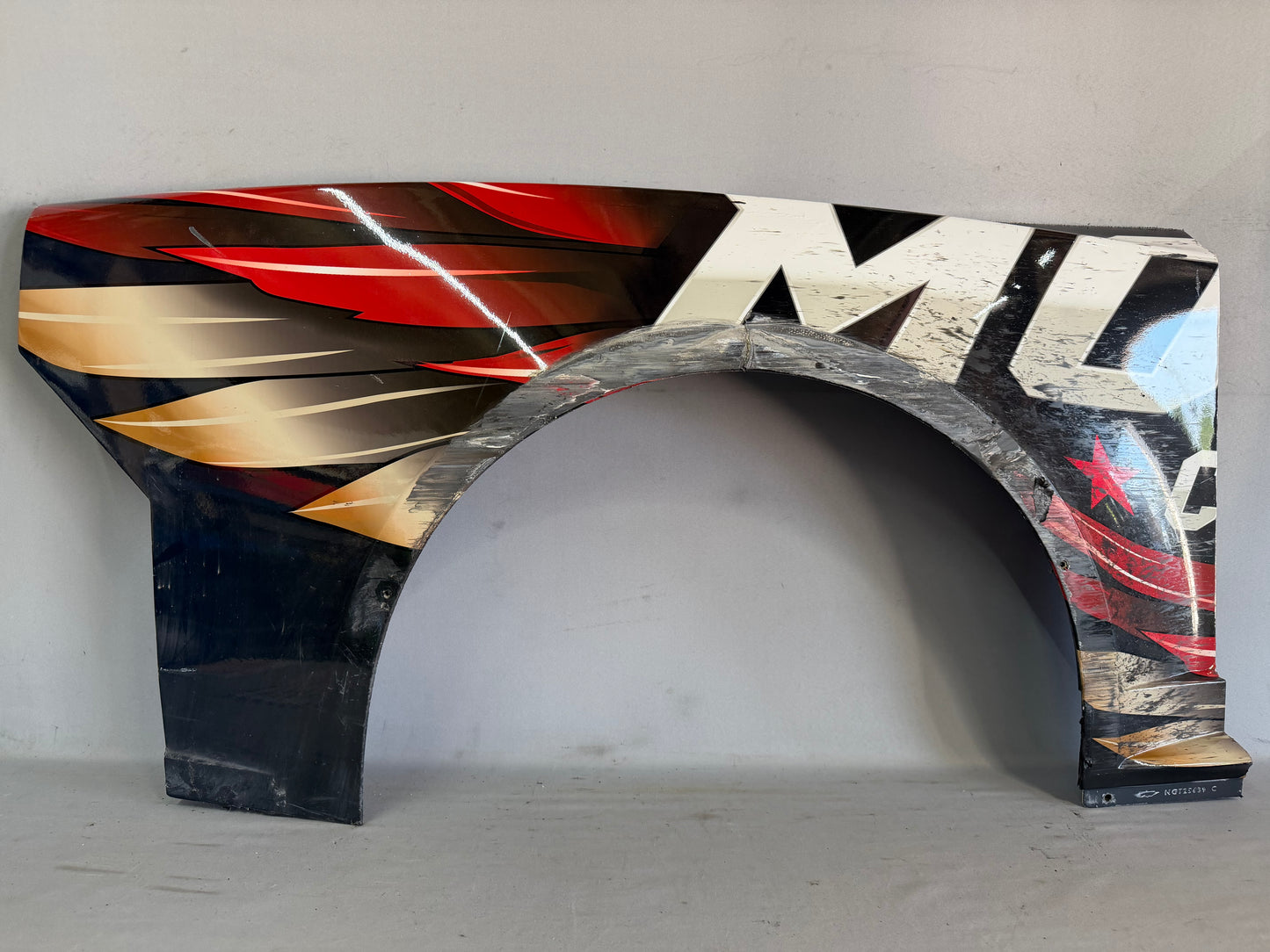 Michael McDowell #71 2026 Charlotte 1 Modo Casino Nascar Quarter Panel