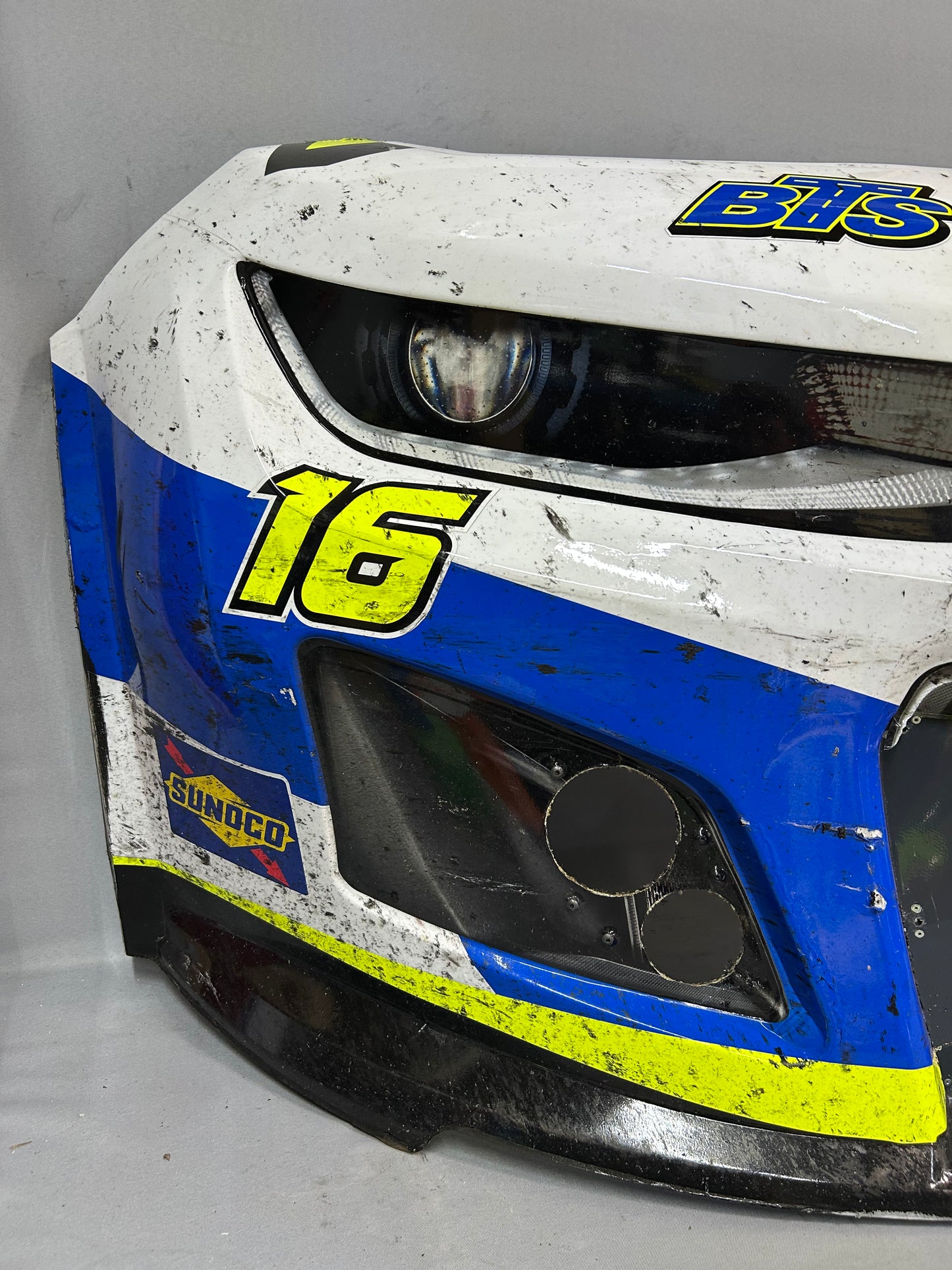 AJ Allmendinger #16 2025 Richmond Black’s Tire Nascar Front Nose