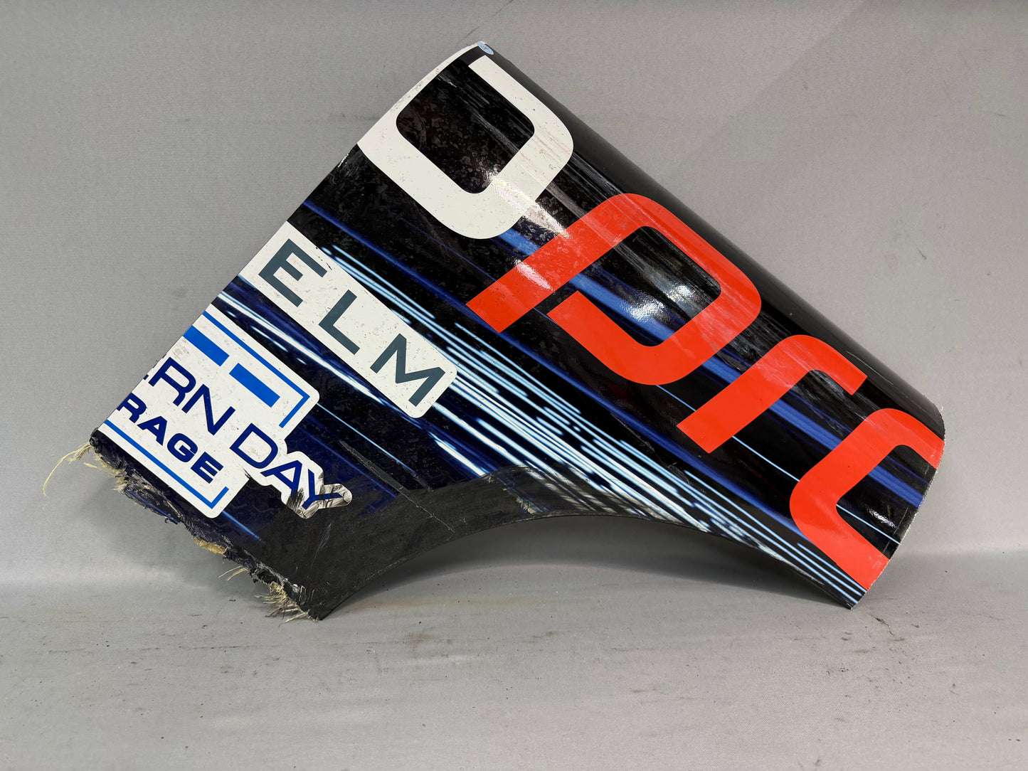 Daniel Dye #10 2025 Charlotte Roval B Pro Auto Nascar Partial Quarter Panel