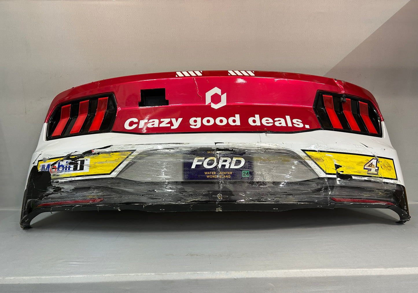 Josh Berry #4 2024 Chicago Overstock Patriotic Nascar Rear Bumper