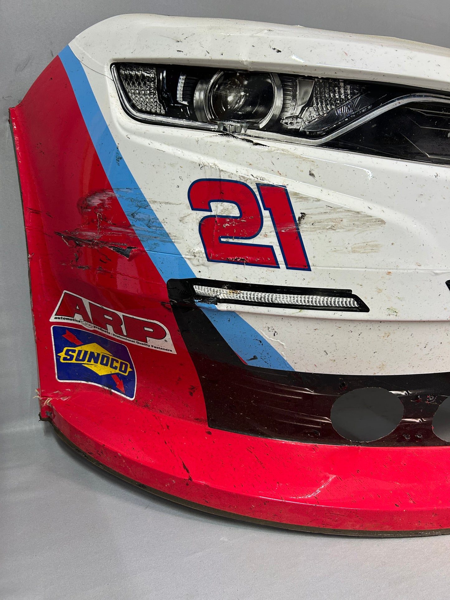 Austin Hill #21 2025 COTA Global Industrial Nascar Front Nose
