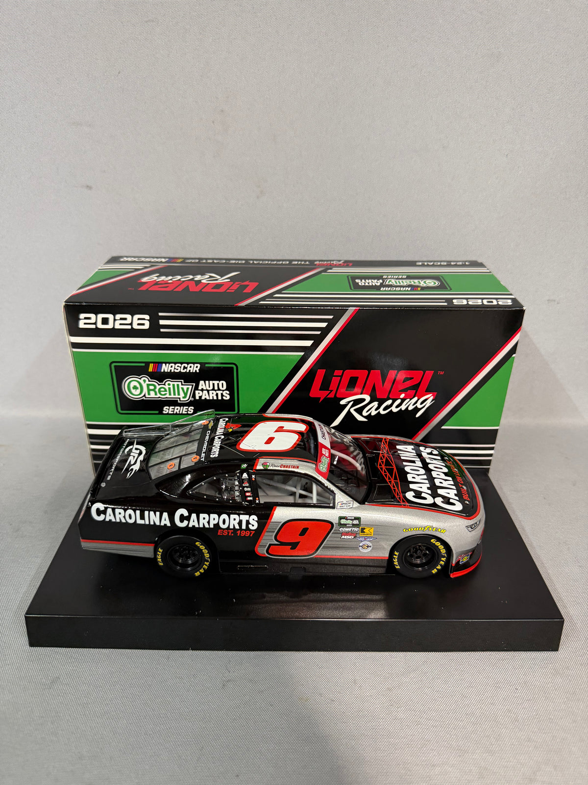 Ross Chastain #9 2026 Carolina Carports Nascar Diecast