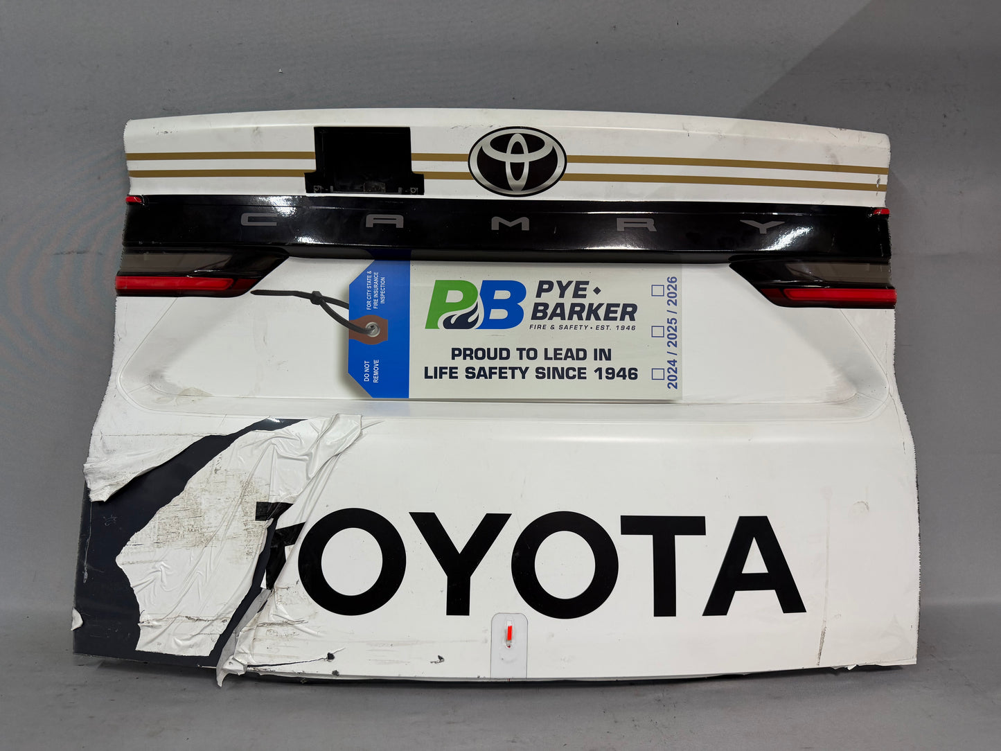 John Hunter Nemechek #42 2026 Pye Barker Nascar Bumper Center