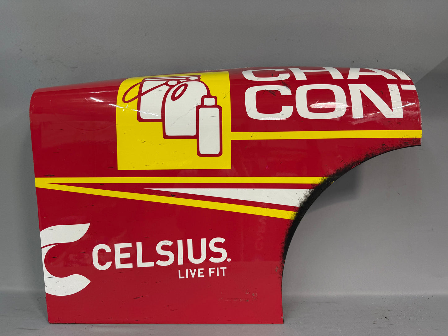 Daniel Dye #10 2025 Champion Container Nascar Partial Quarter Panel