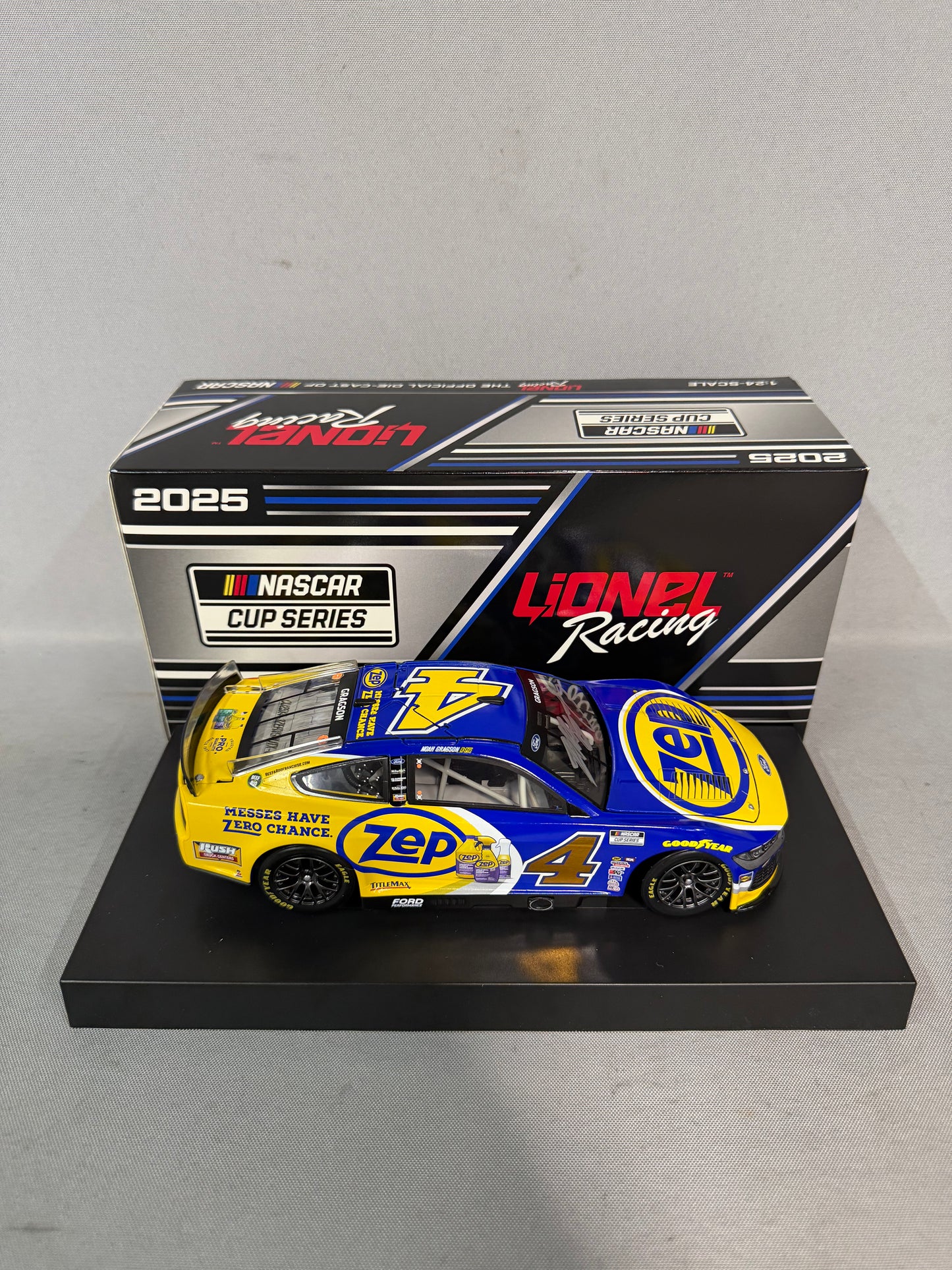 Noah Gragson #4 2025 Zep Nascar Autographed Diecast