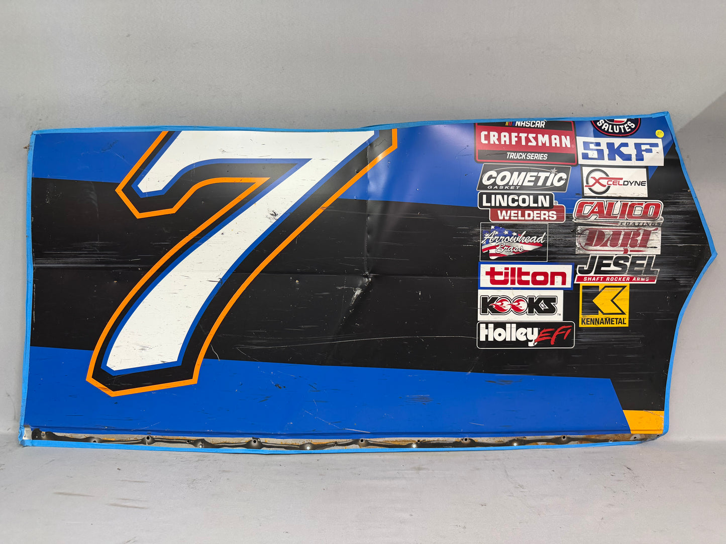 Connor Mosack #7 2024 Charlotte Chevrolet Accessories Nascar Door Panel