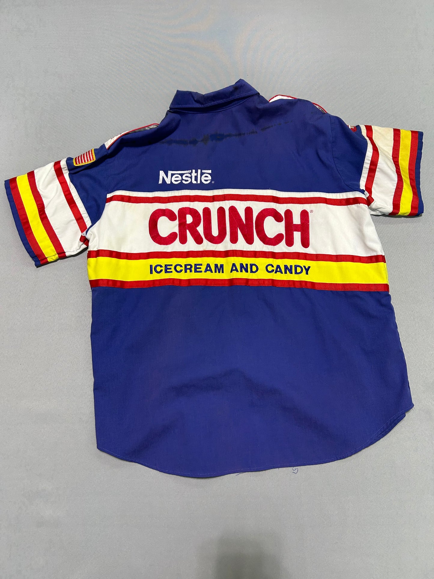Dale Jarrett #32 Nestle Crunch Nascar Crew Shirt and Pants