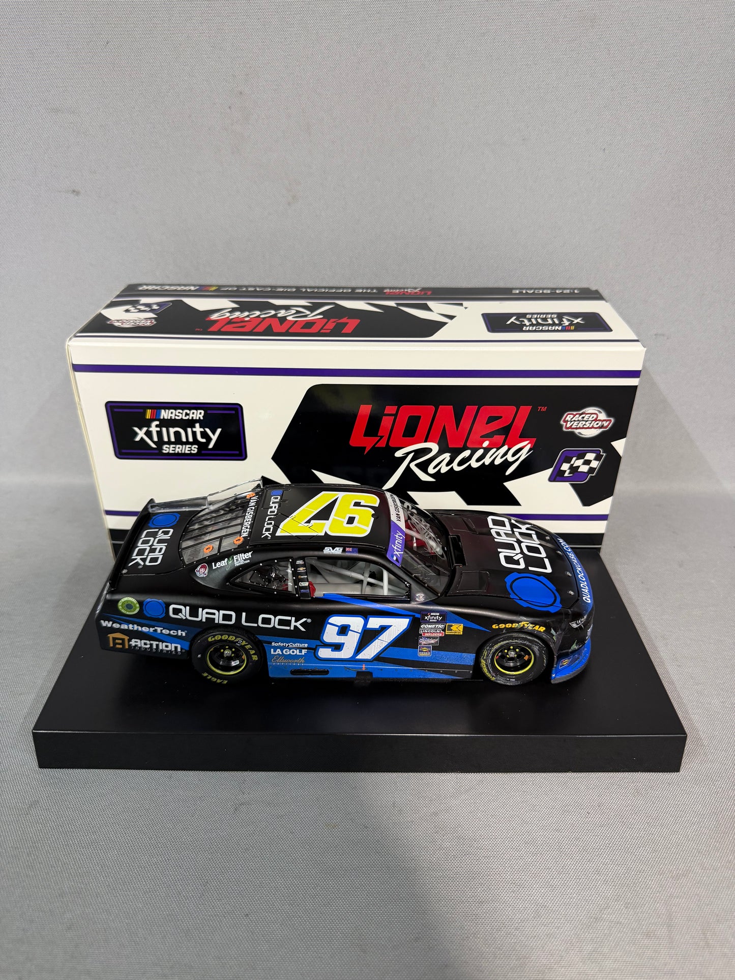 Shane Van Gisbergen #97 2024 Portland Win Quad Lock Nascar Autographed Diecast