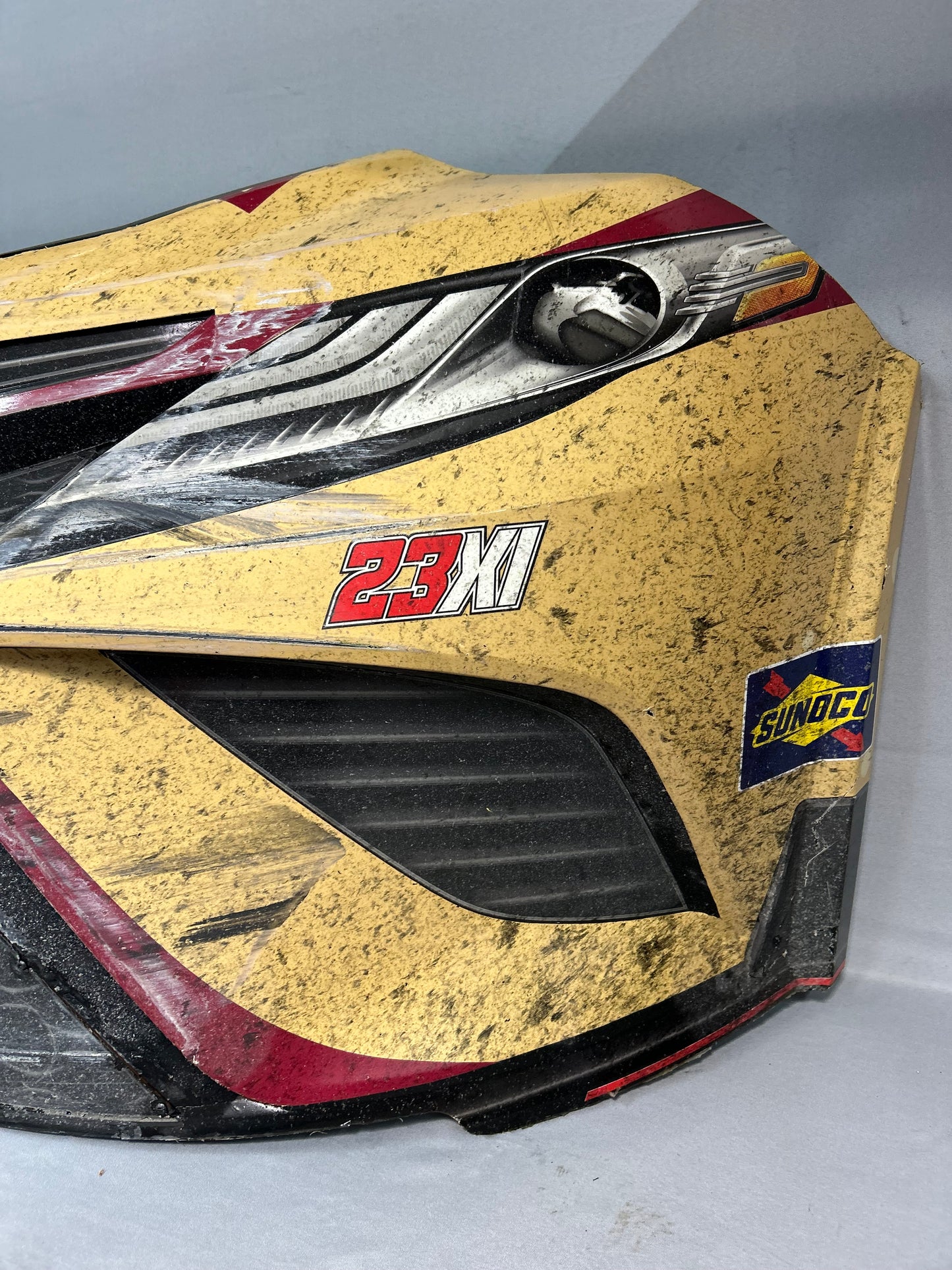 Bubba Wallace #23 2022 Las Vegas Dr Pepper Cream Soda Nascar Front Nose