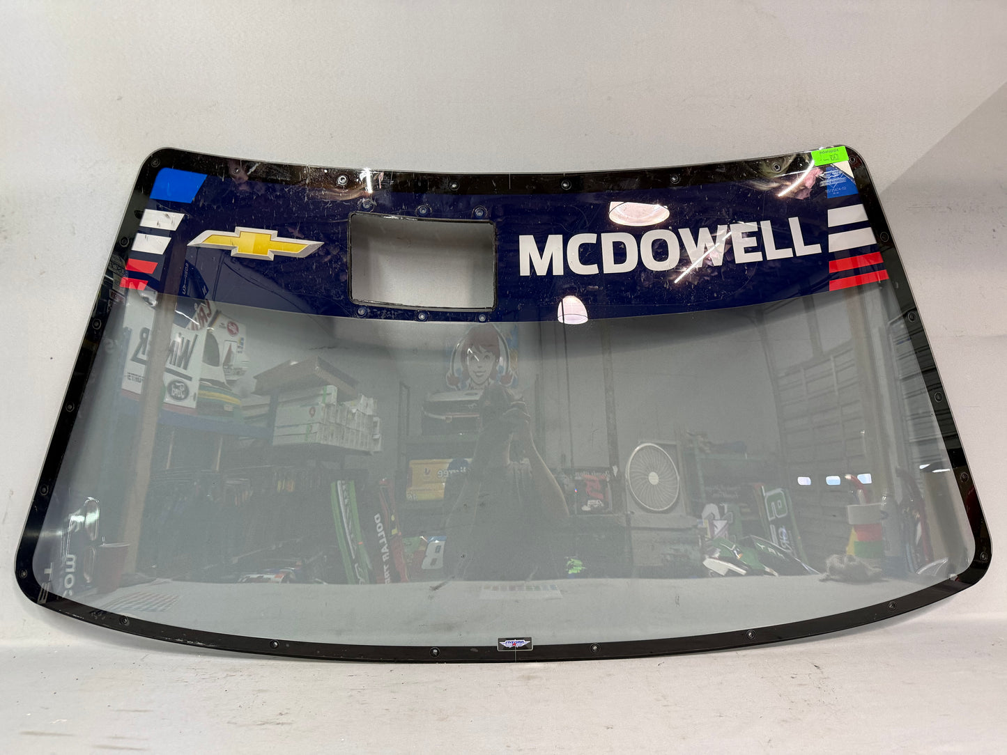 Michael McDowell #71 2026 Indianapolis Nascar Front Windshield