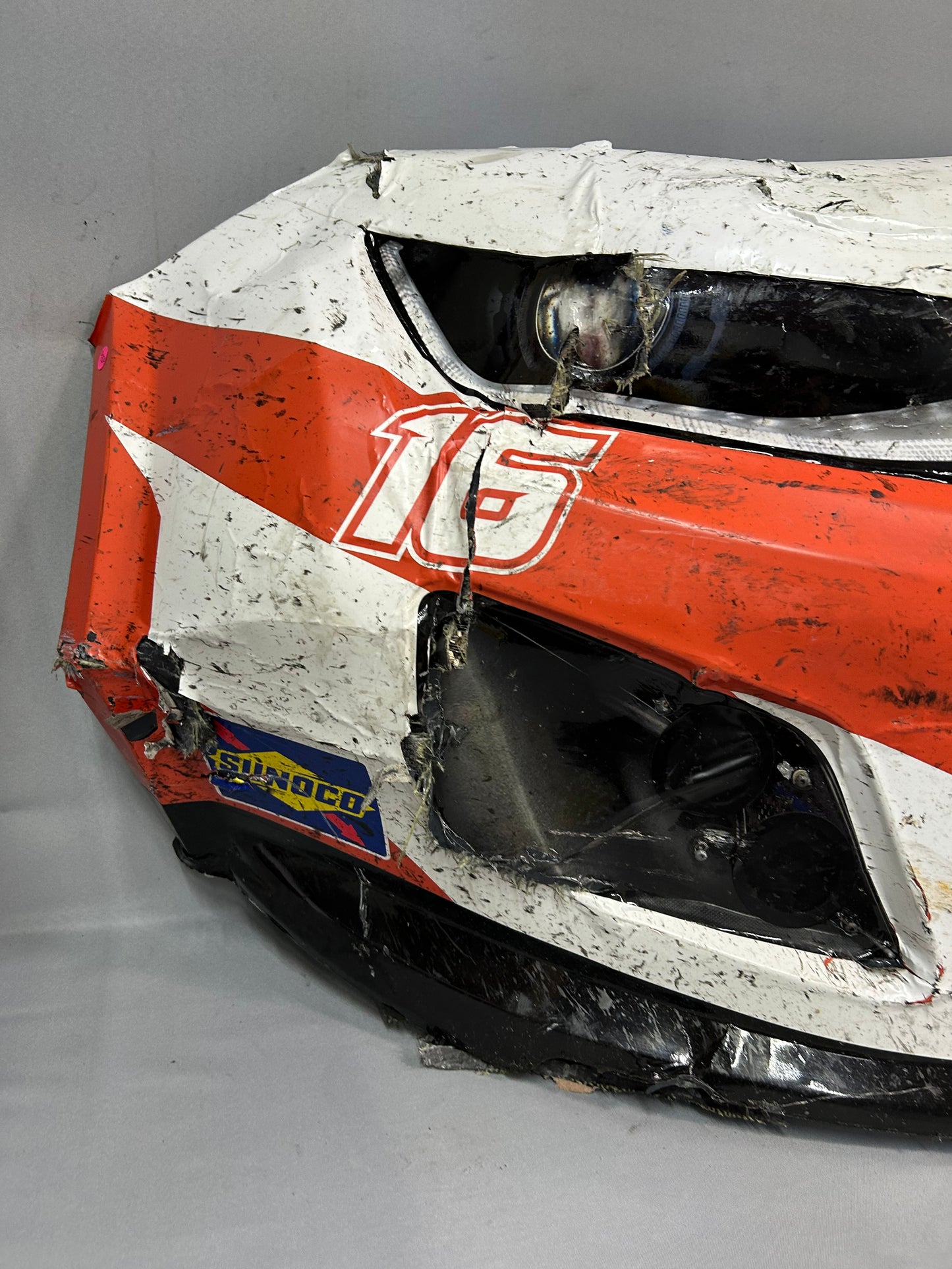 AJ Allmendinger #16 2024 Indianapolis Campers Inn RV Nascar Front Nose