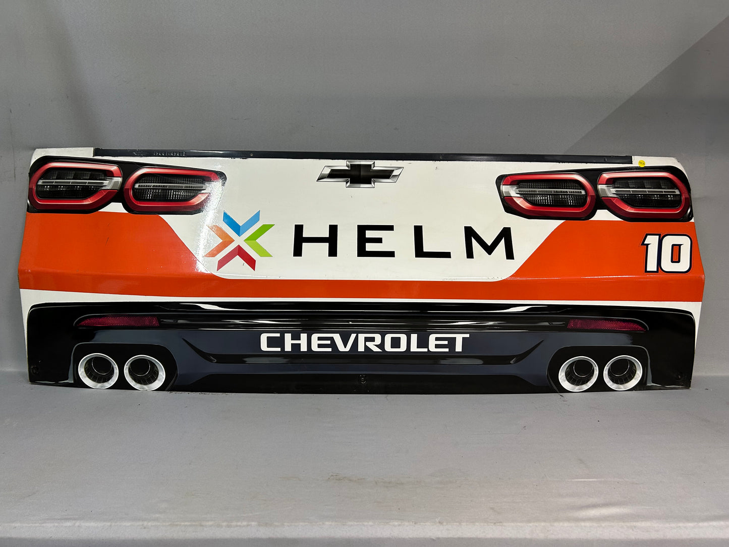Daniel Dye #10 2025 Texas B Pro Auto Nascar Rear Bumper