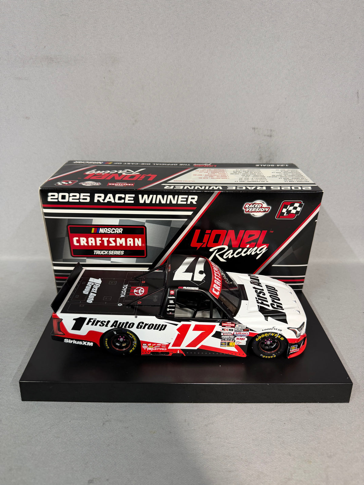 Gio Ruggiero #17 2025 Talladega Win First Auto Group Nascar Diecast