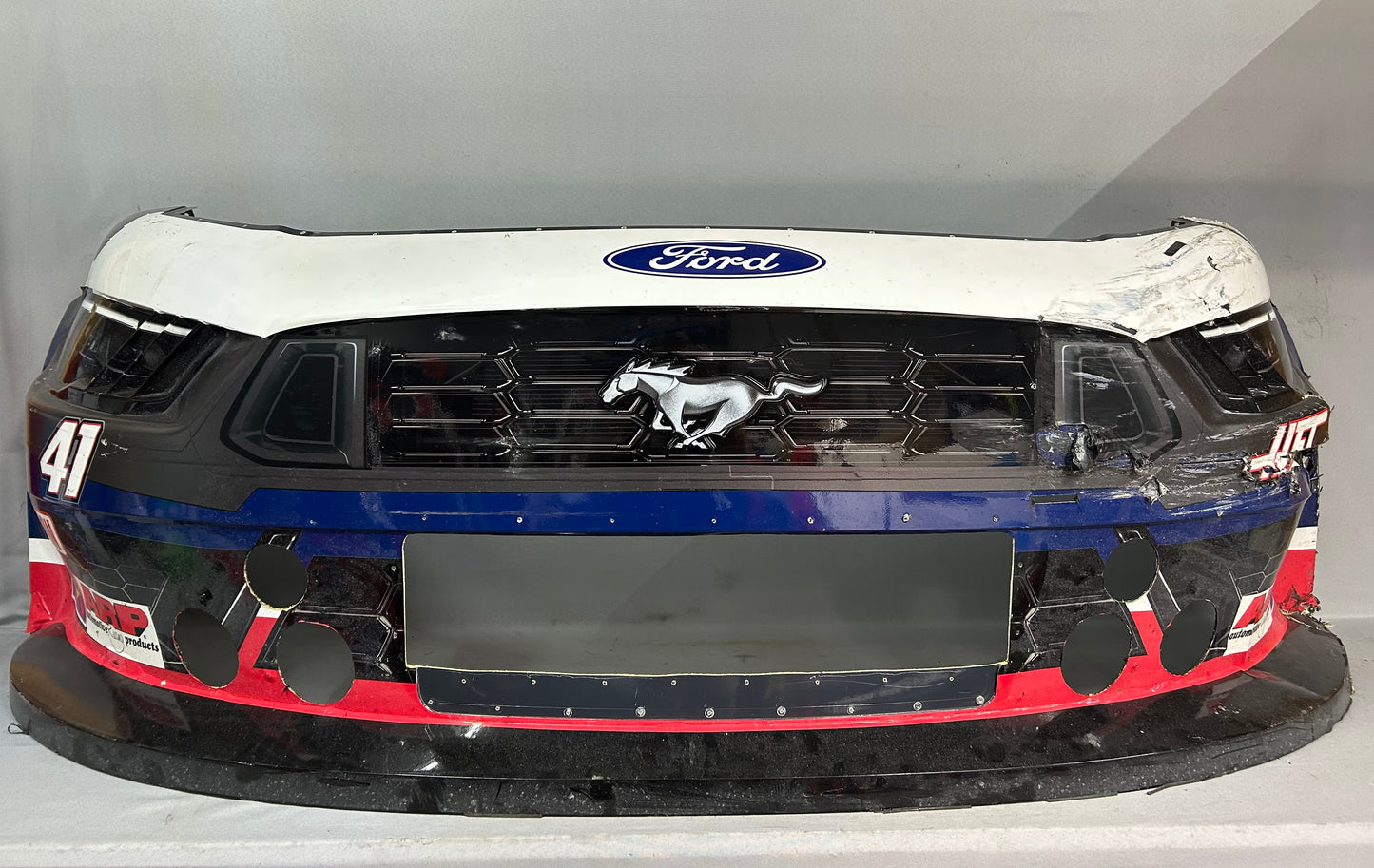 Sam Mayer #41 2025 Chicago Audible Nascar Front Nose