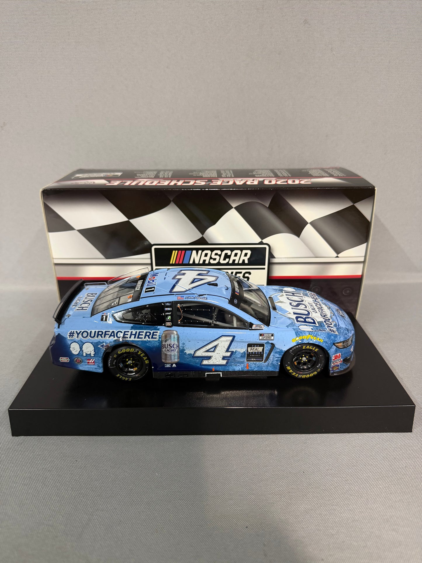 Kevin Harvick #4 2020 Darlington Win Busch Light Your Face Here Nascar Diecast