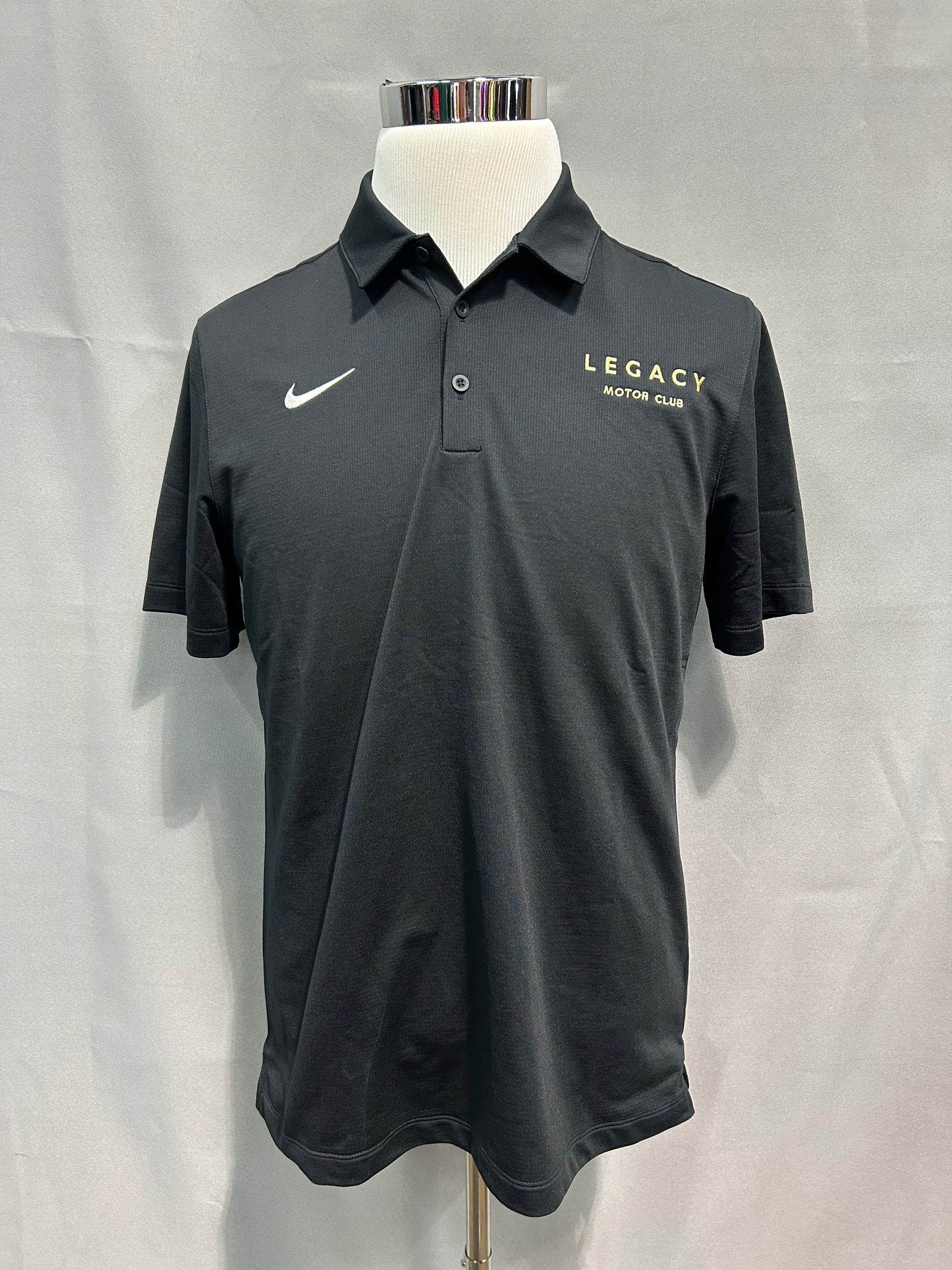 Legacy Motor Club Nascar Team Issued Nike Polo Shirt