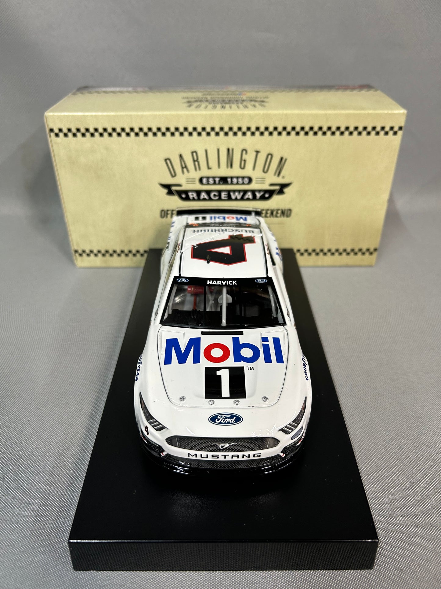 Kevin Harvick #4 2021 Mobil 1 Throwback Nascar Diecast