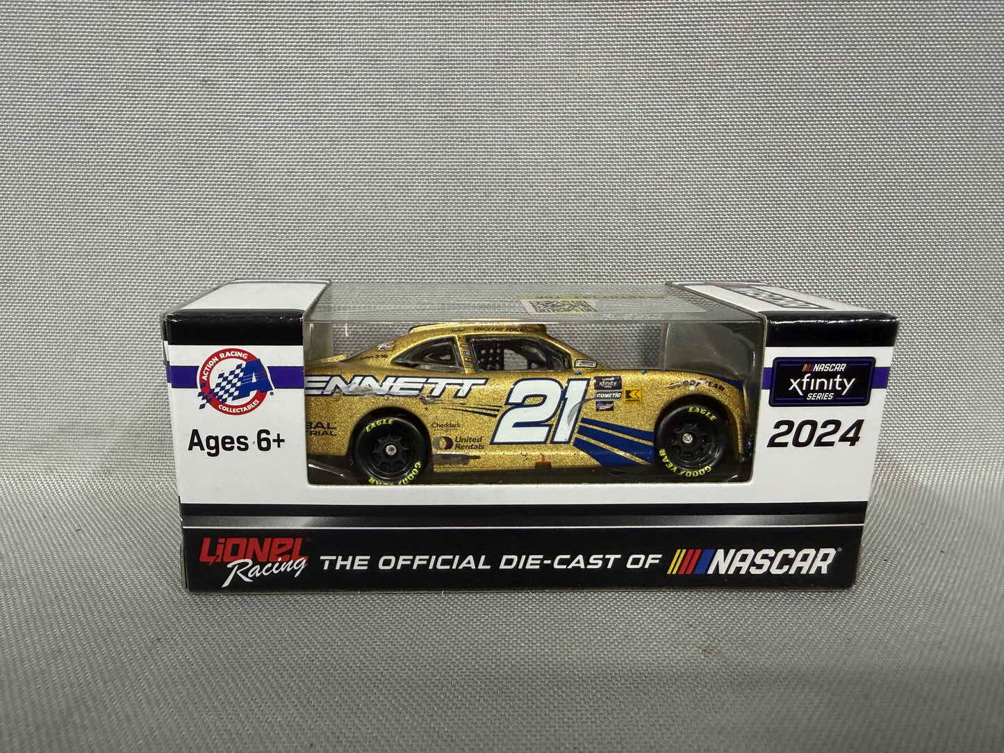 Austin Hill #21 2024 Atlanta Win Bennett Transportation Nascar 1/64 Diecast
