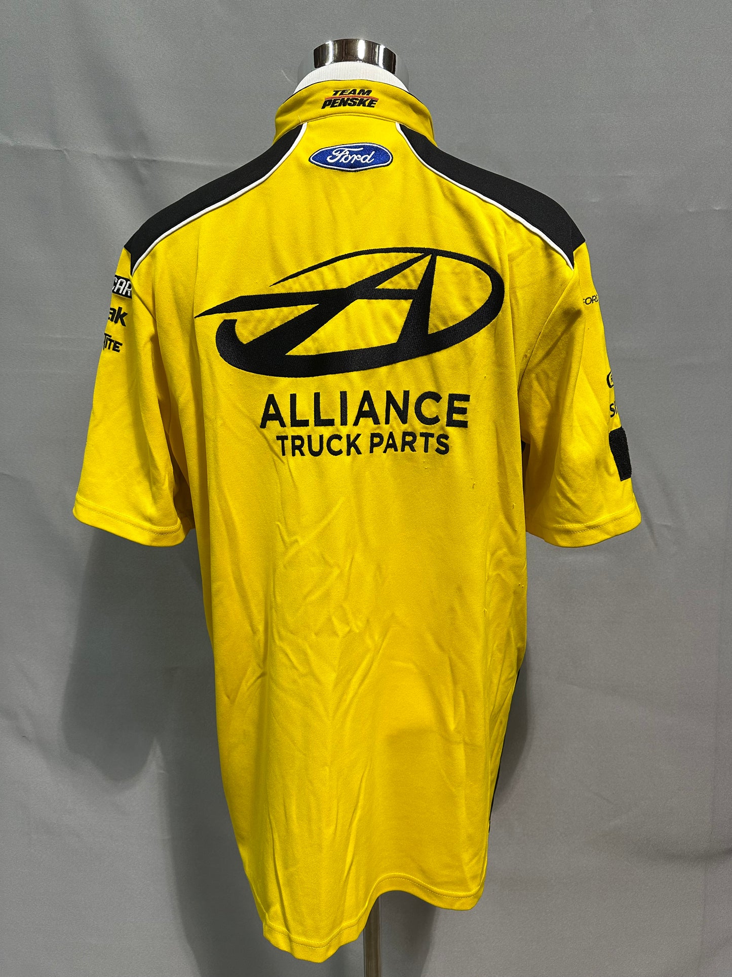 Brad Keselowski #2 Alliance Truck Parts Nascar Crew Shirt Size 2X Tall