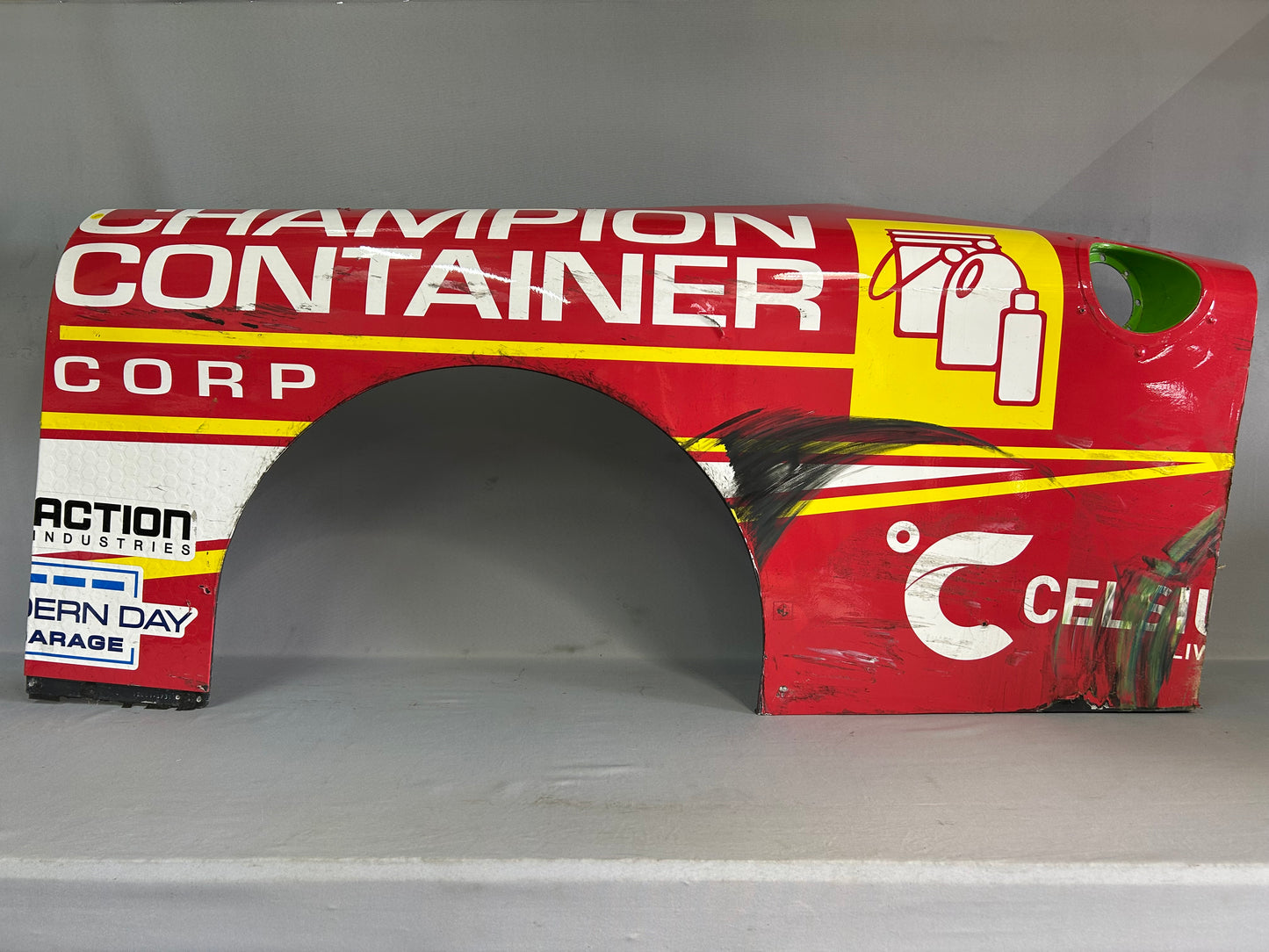 Daniel Dye #10 2025 Champion Container Nascar Quarter Panel
