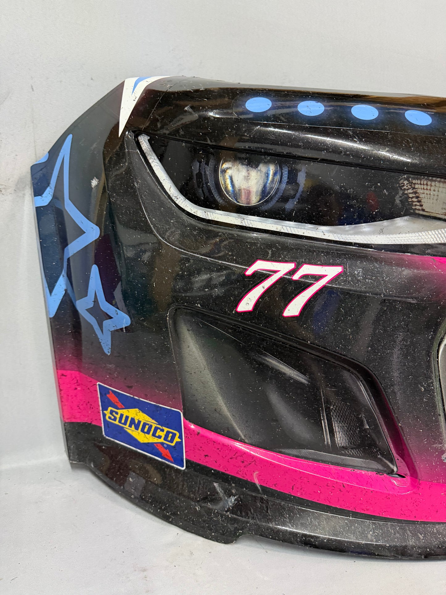 Carson Hocevar #77 2025 Daytona Modo Casino Nascar Front Nose