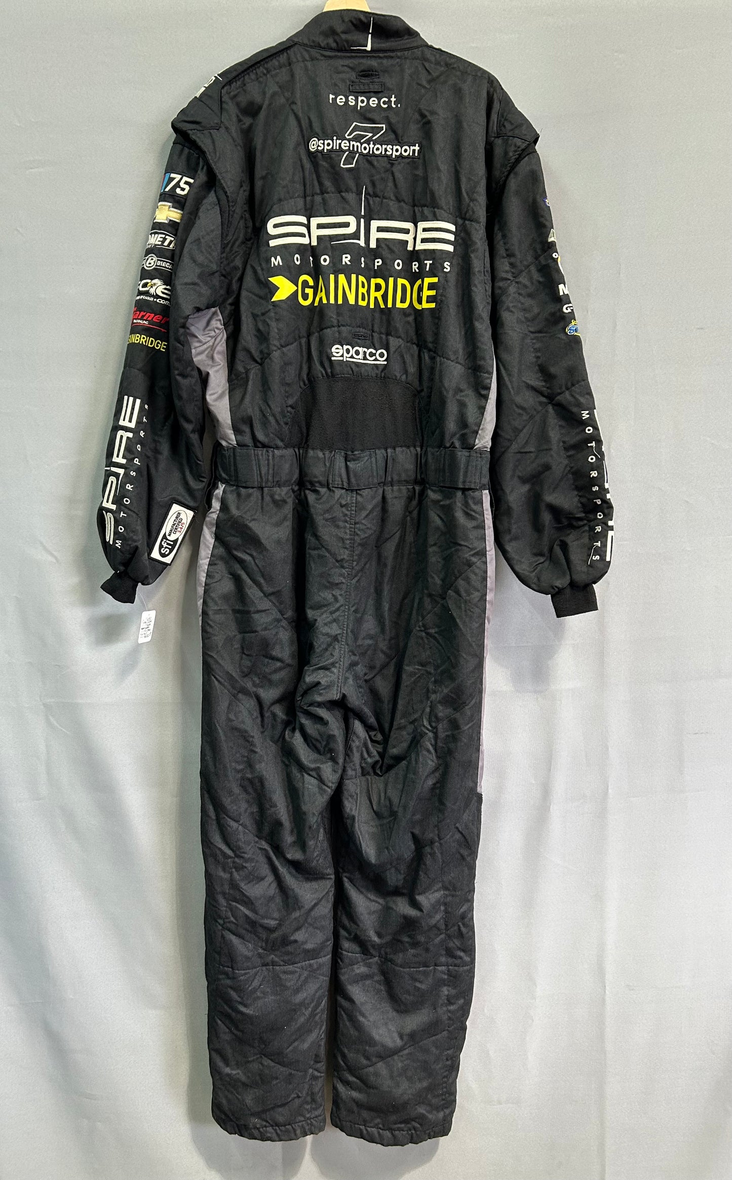 Corey Lajoie #7 2023 Spire Motorsports Nascar Crew Firesuit C-46 W-40 L-34