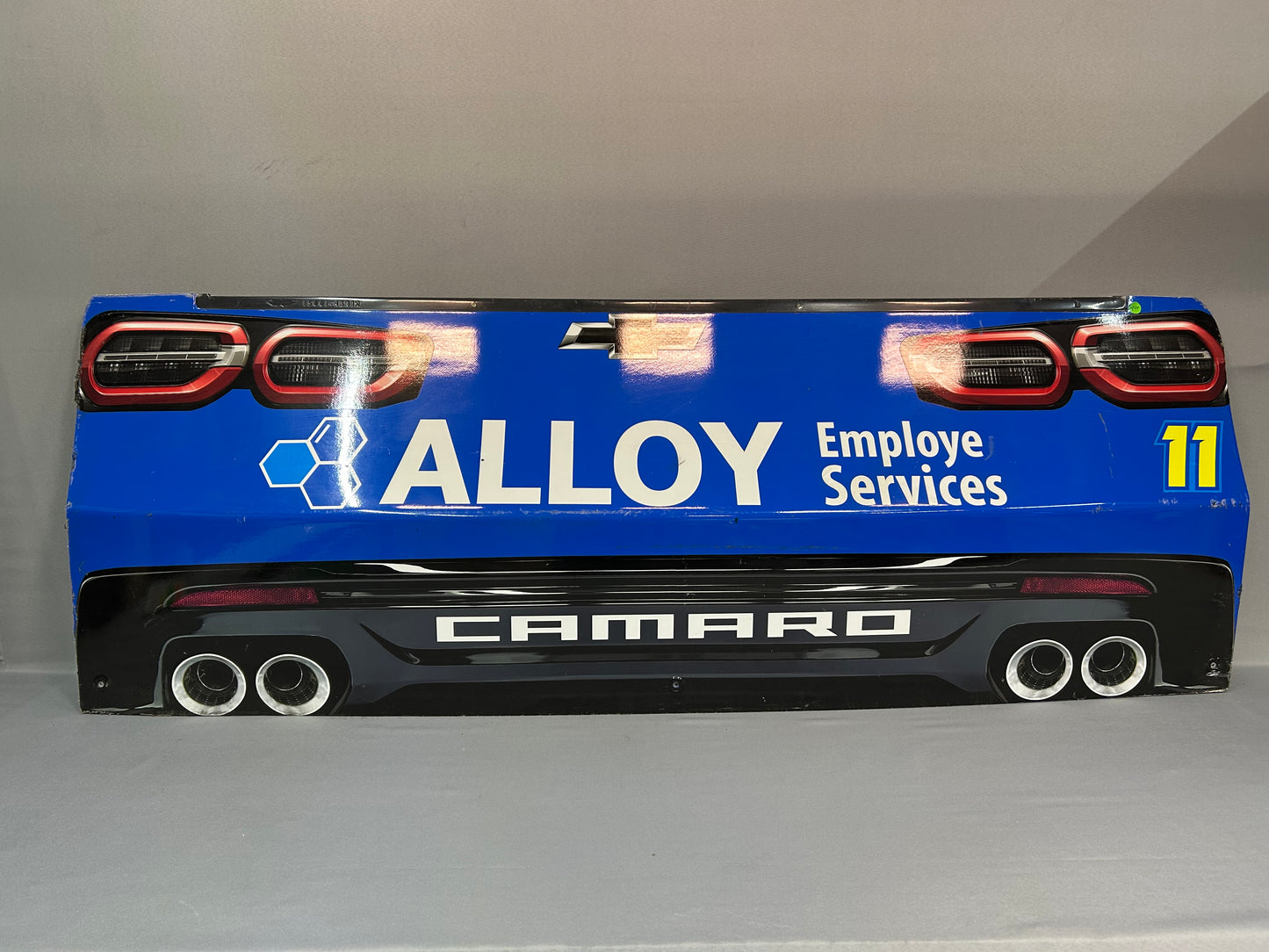 Josh Williams #11 2024 Alloy Employer Services Nascar Rear Bumper