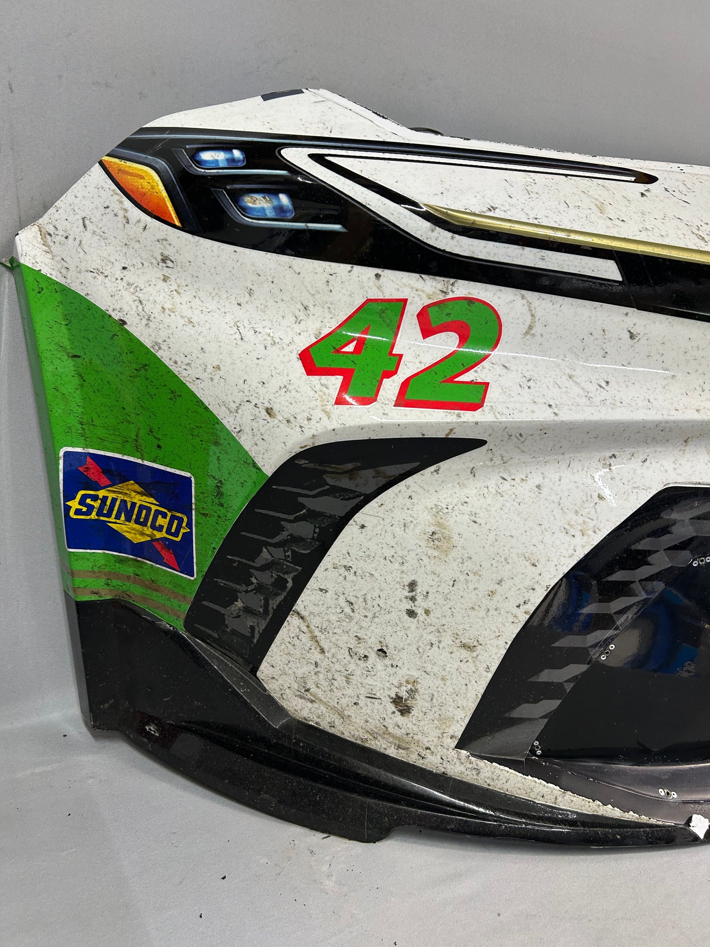 John Hunter Nemechek #42 2025 Pocono Pye Barker Nascar Front Nose