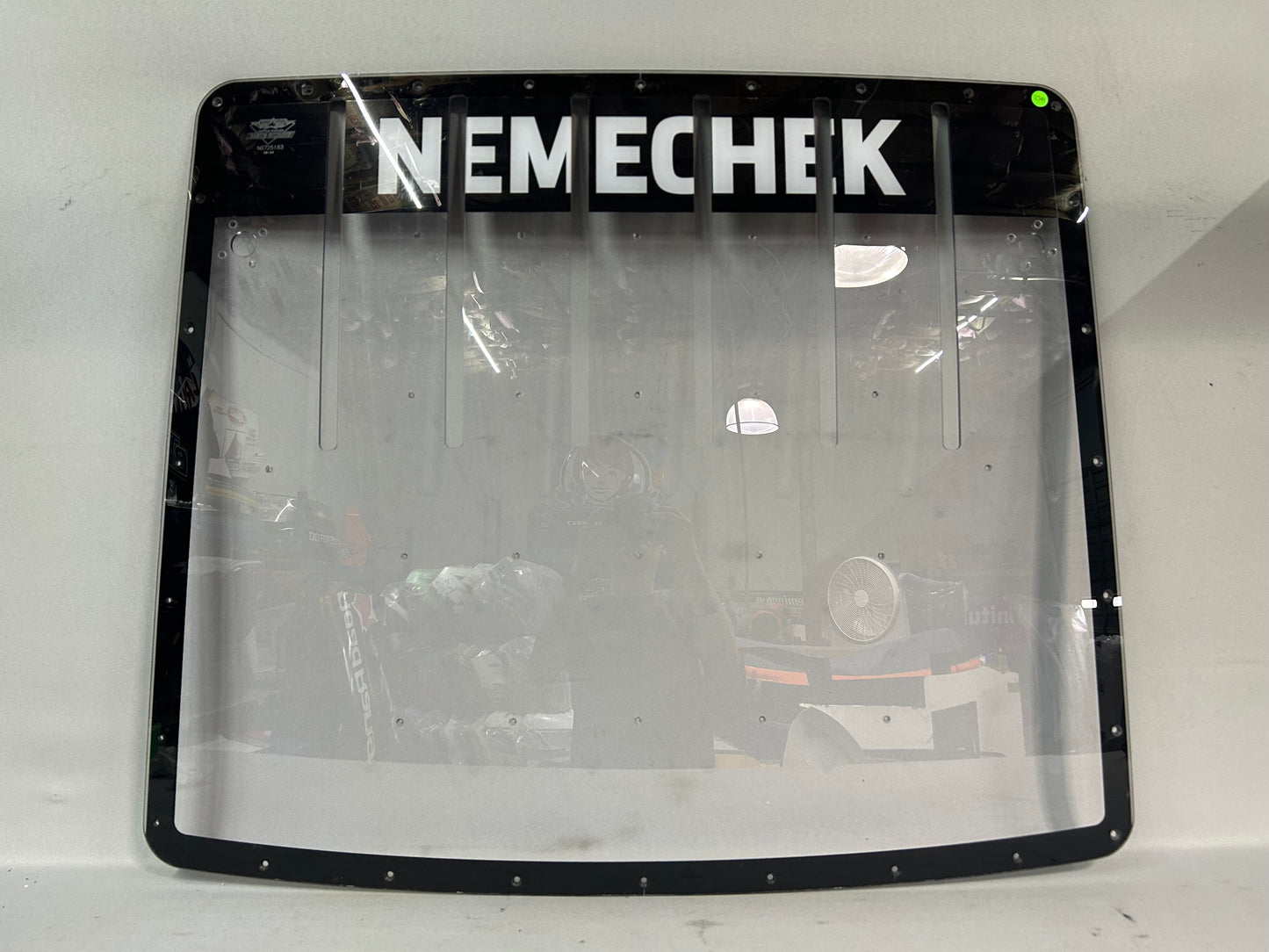 John Hunter Nemechek #42 2025 Nascar Rear Windshield