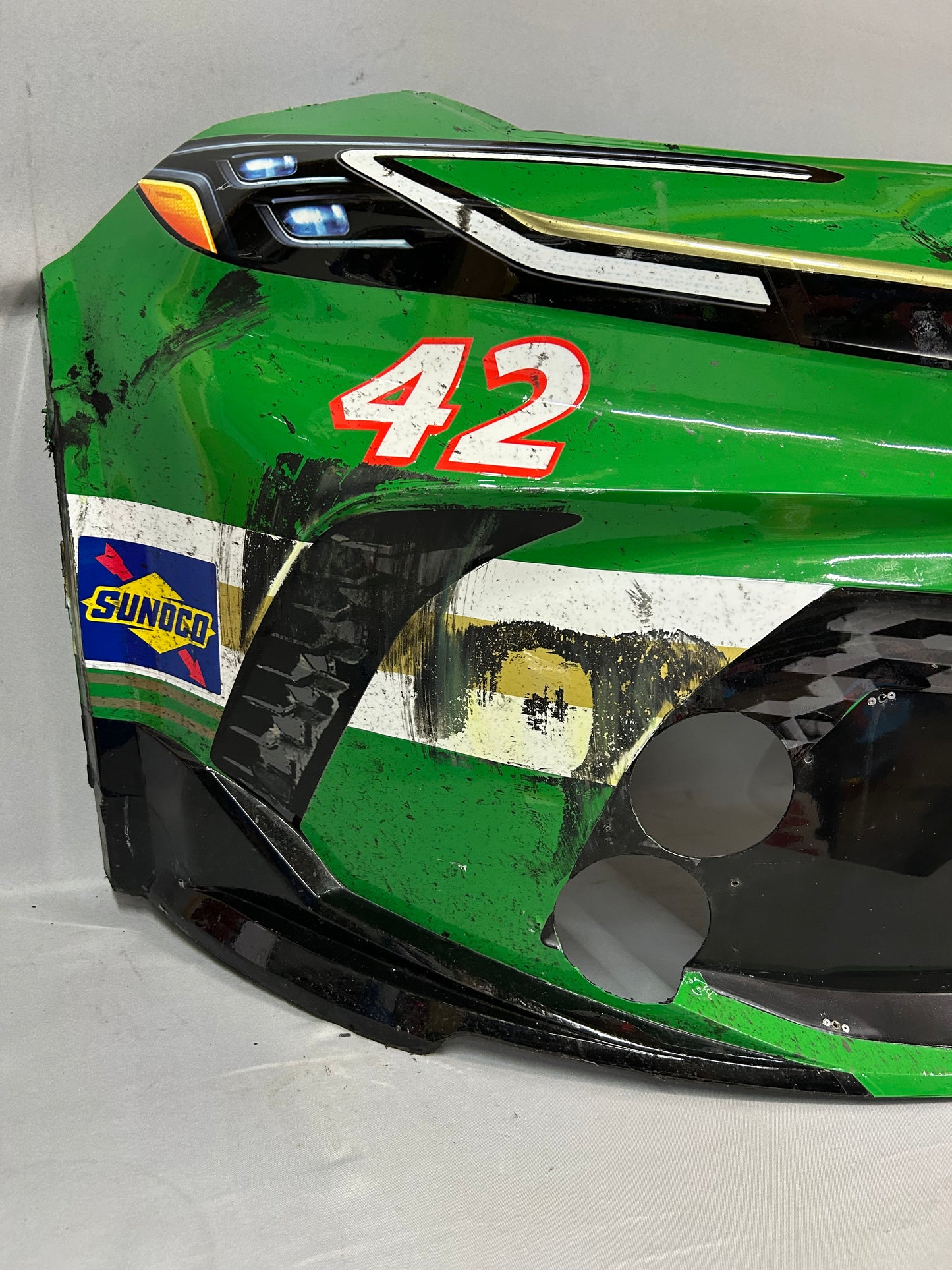 John Hunter Nemechek #42 2025 Iowa Dollar Tree Nascar Front Nose