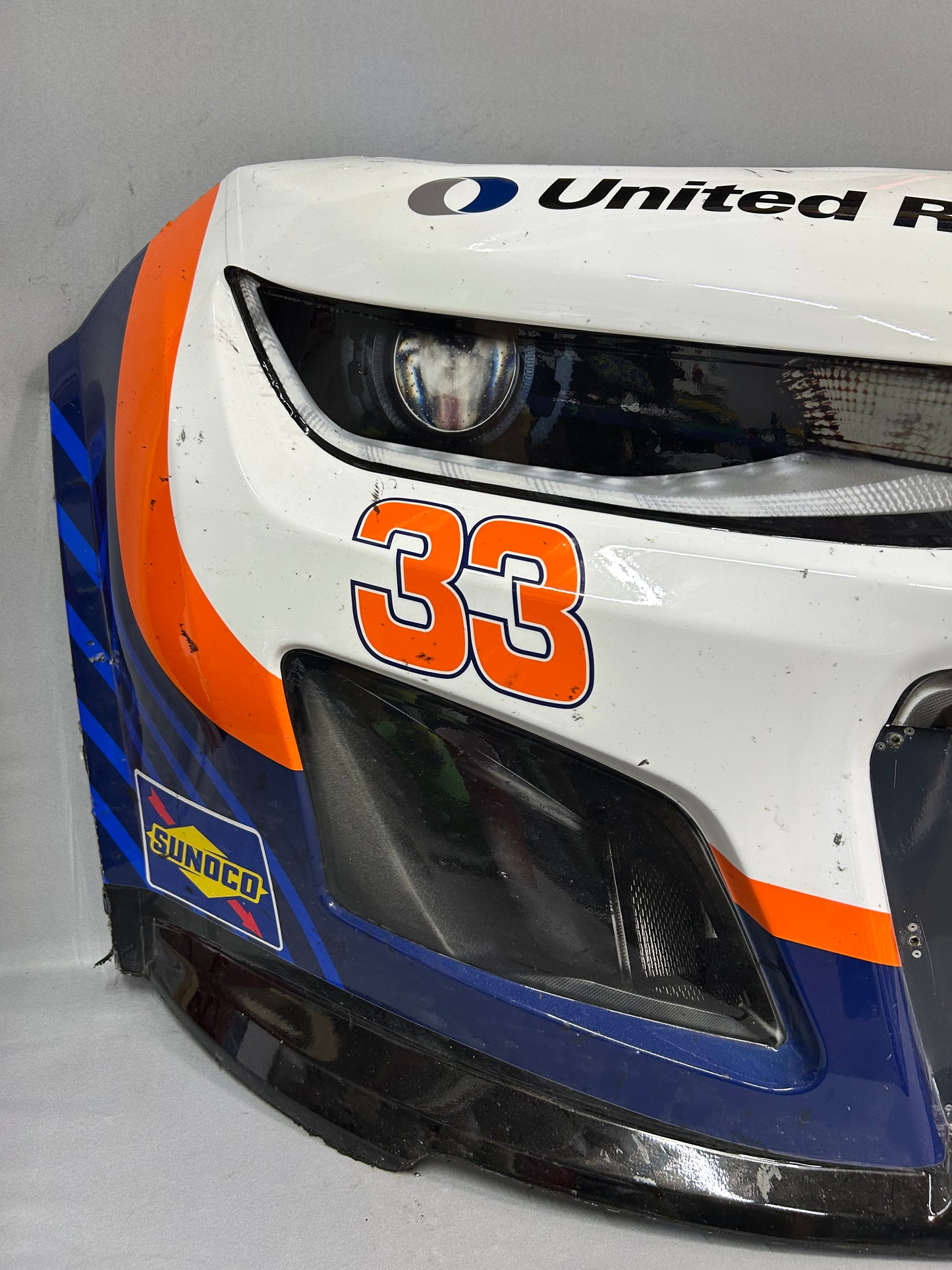 Austin Hill #33 2025 Chicago United Rentals Nascar Front Nose