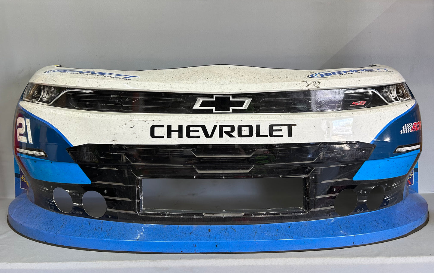 Austin Hill #21 2025 Bennett Transportation Nascar Front Nose