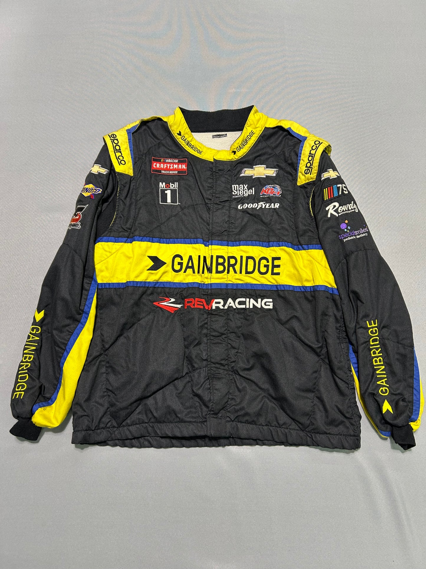 Nick Sanchez #2 2023 Gainbridge Nascar 2 Piece Crew Firesuit C-48 W-36 L-30