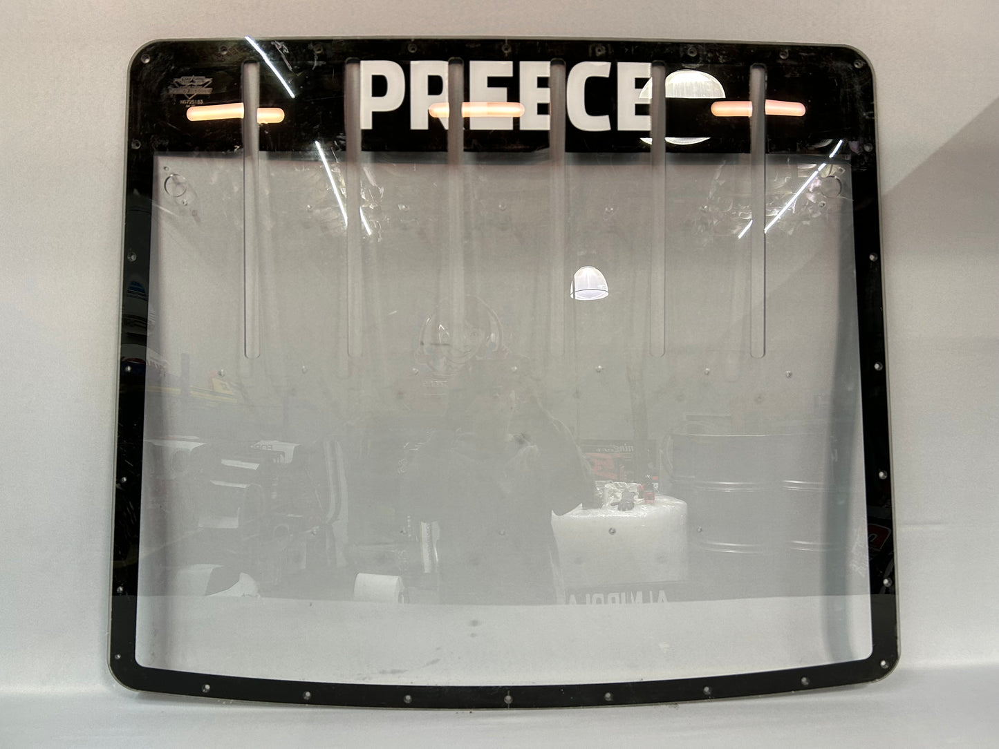 Ryan Preece #41 2023 Texas Nascar Rear Windshield