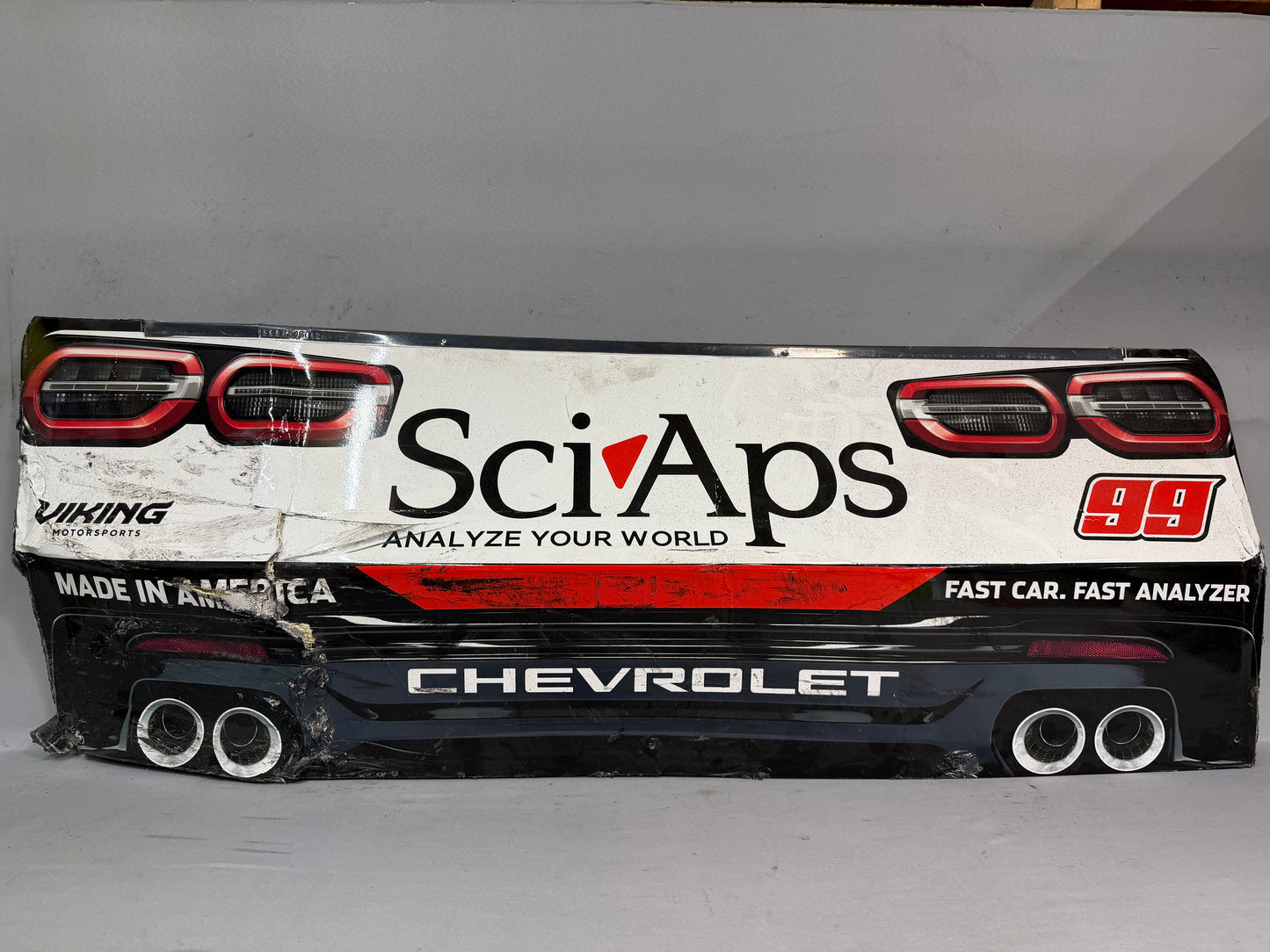 Parker Retzlaff #99 2026 Martinsville 1 Sci Aps Nascar Rear Bumper