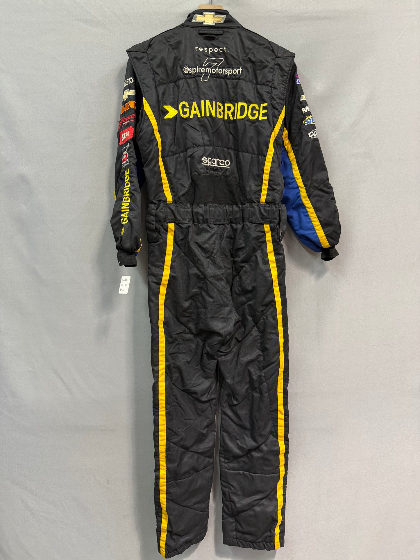 Corey Lajoie #7 2024 Gainbridge Nascar Crew Firesuit C-40 W-34 L-31