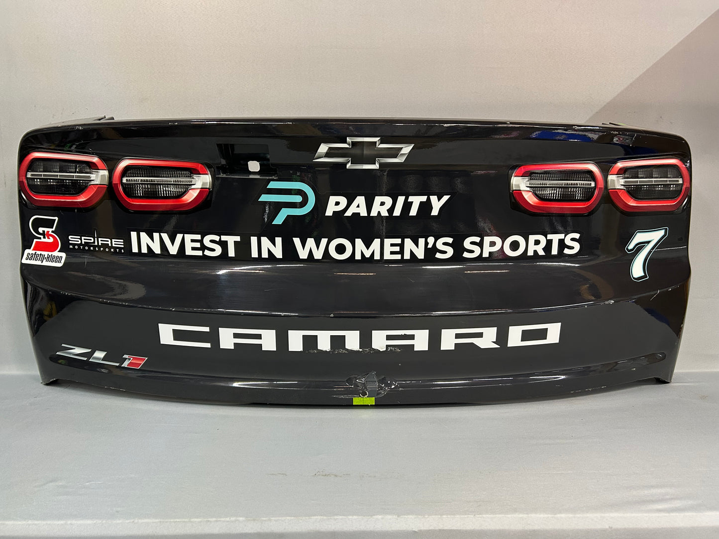 Justin Haley #7 2024 Phoenix Parity Week Nascar Rear Bumper
