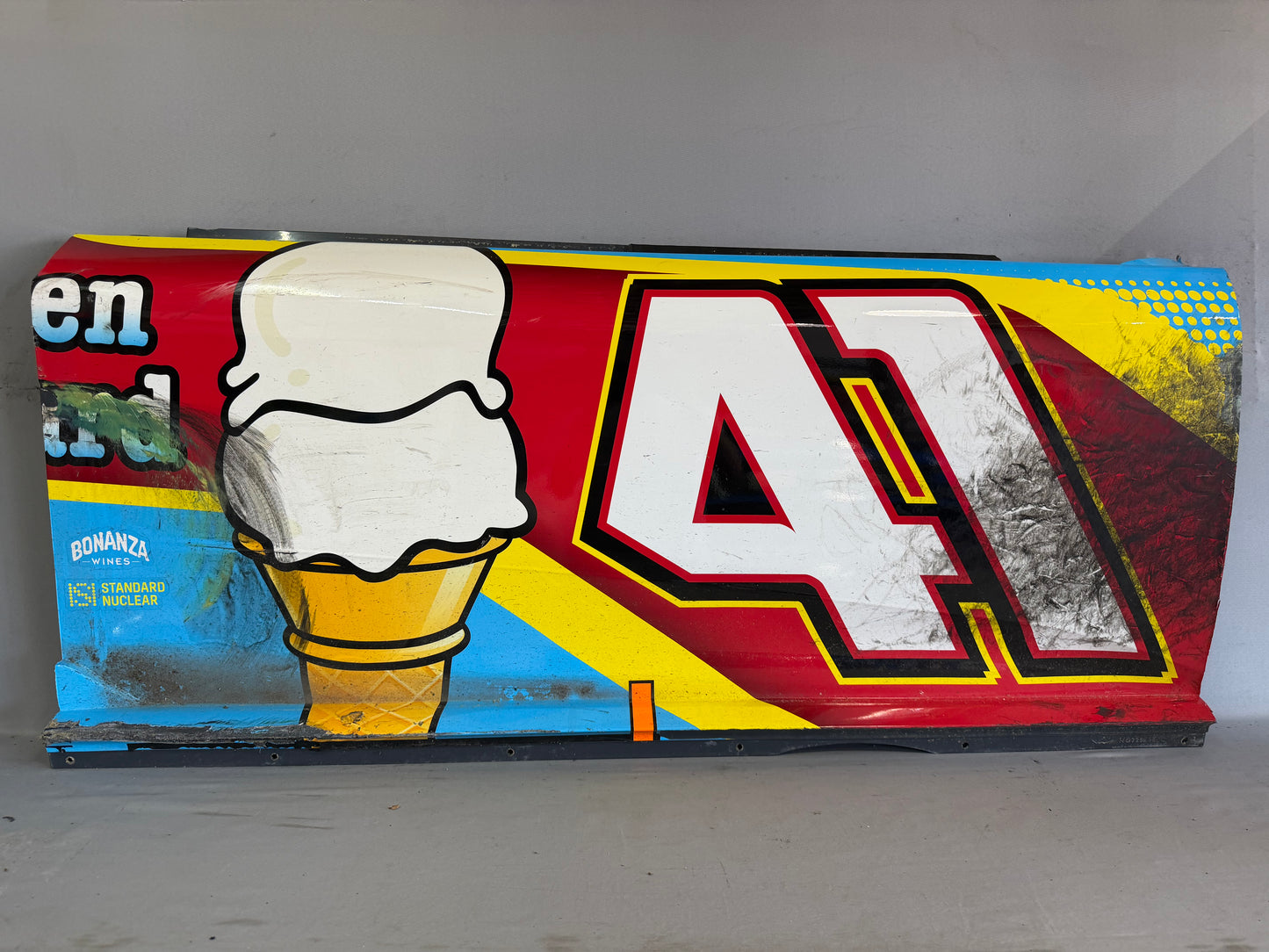 Cole Custer #41 2026 Atlanta Andy’s Frozen Custard Nascar Door Panel