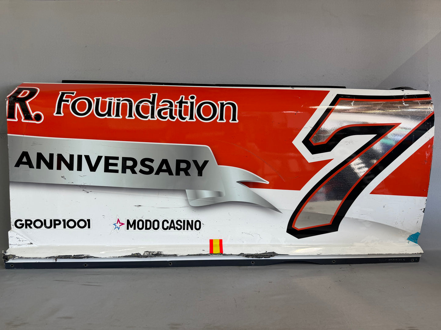 Daniel Suarez #7 2026 Watkins Glen Cal Ripken Jr Foundation Nascar Door Panel