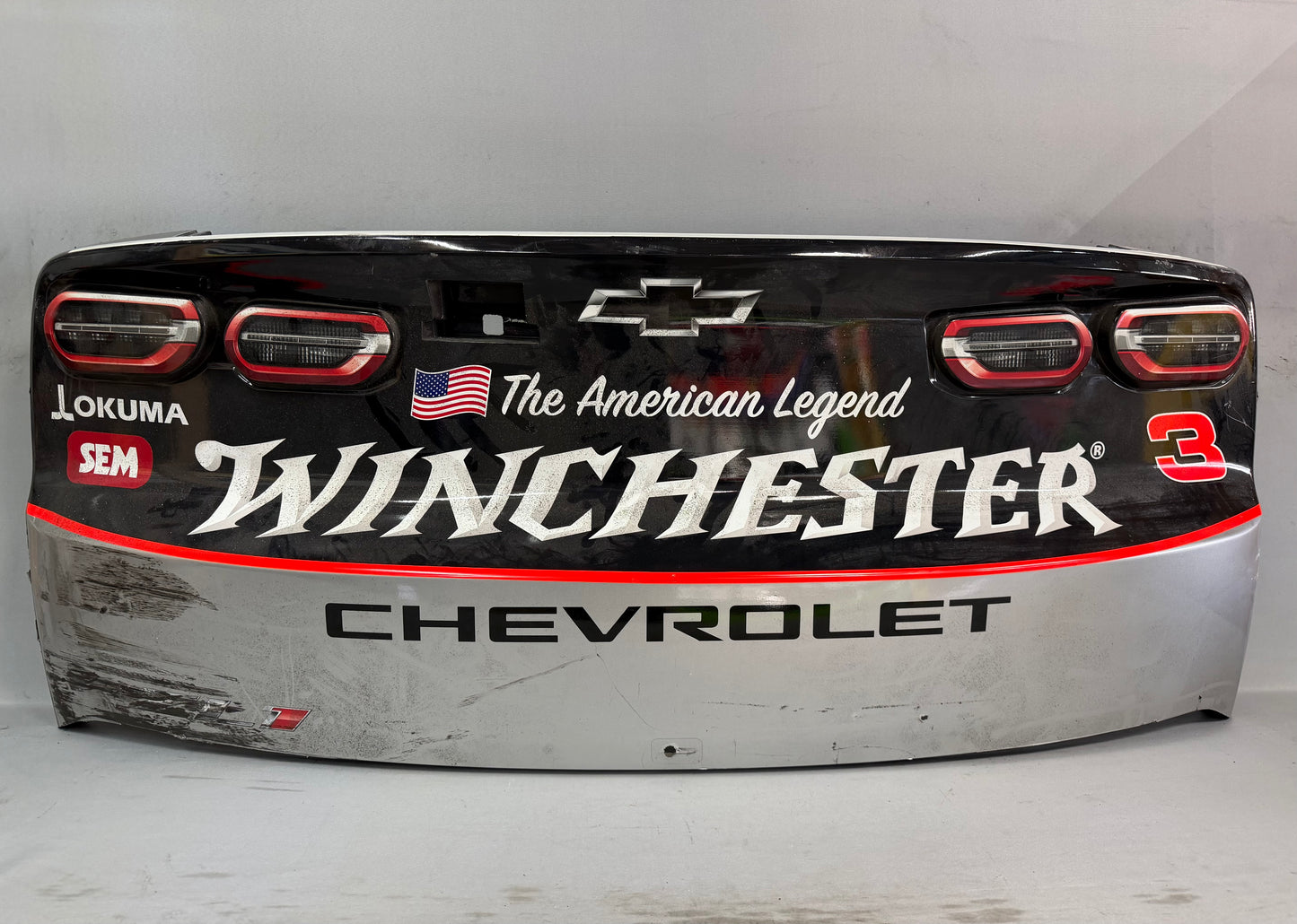 Austin Dillon #3 2026 Phoenix 1 Bass Pro Shops Winchester Nascar Rear Bumper