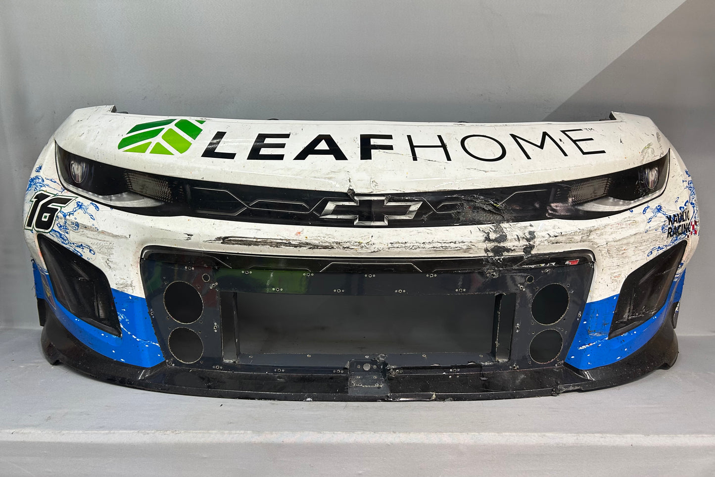 AJ Allmendinger #16 2025 Mexico City Leaf Filter Nascar Front Nose