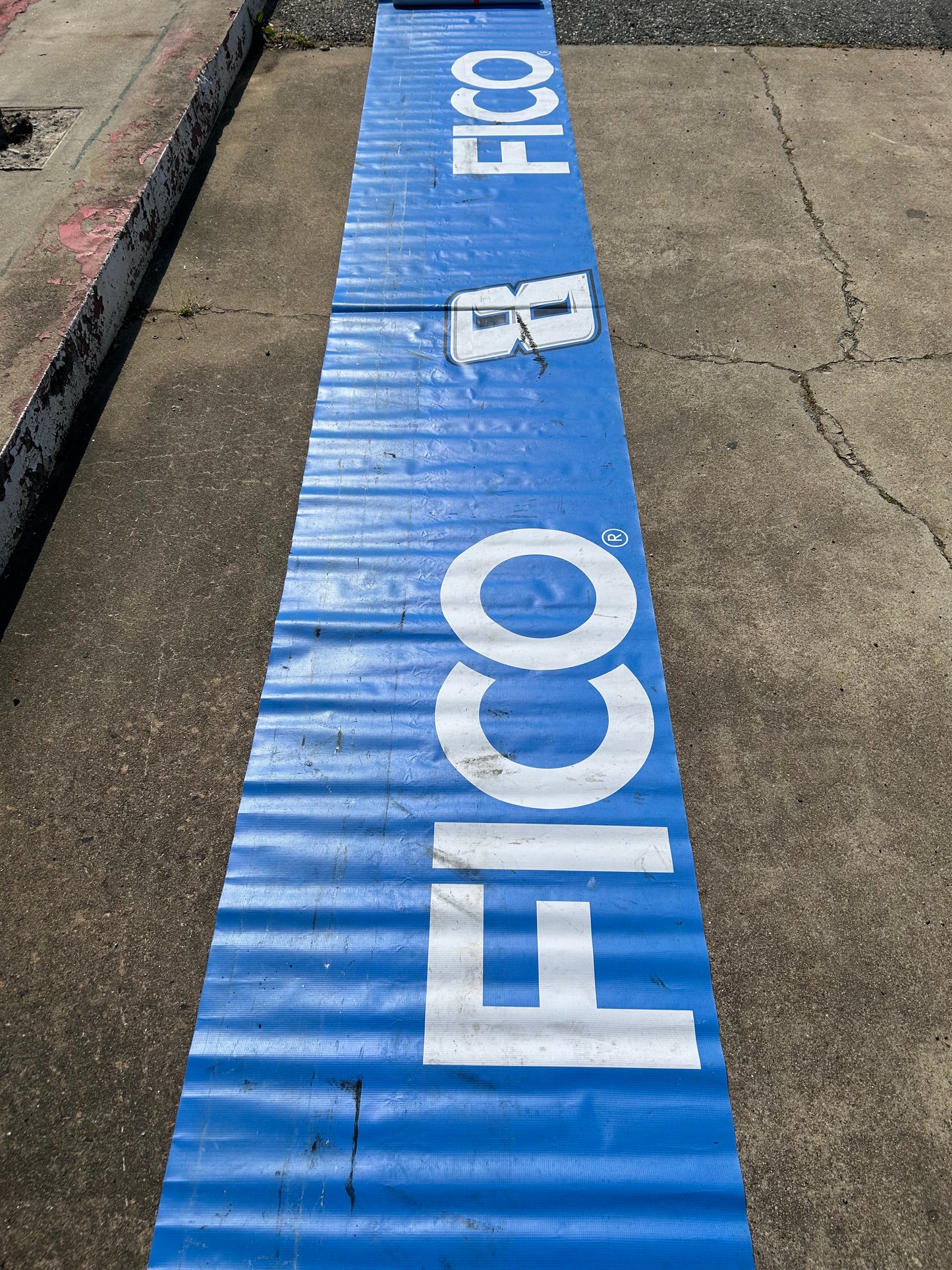 Kyle Busch #8 2024 Fico Nascar Pit Wall Banner