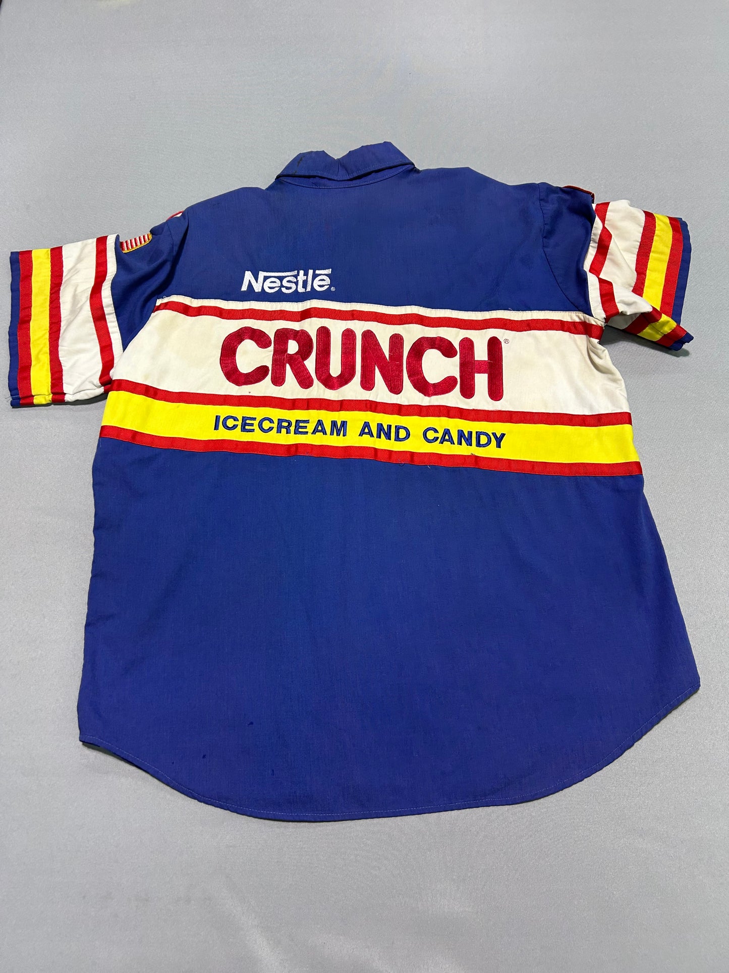 Dale Jarrett #32 Nestle Crunch Nascar Crew Shirt and Pants