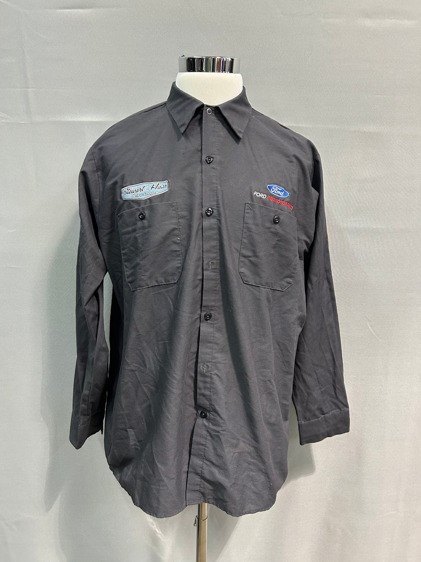 Stewart Haas Racing 2023 Nascar Long Sleeve Shop Shirt Size XL