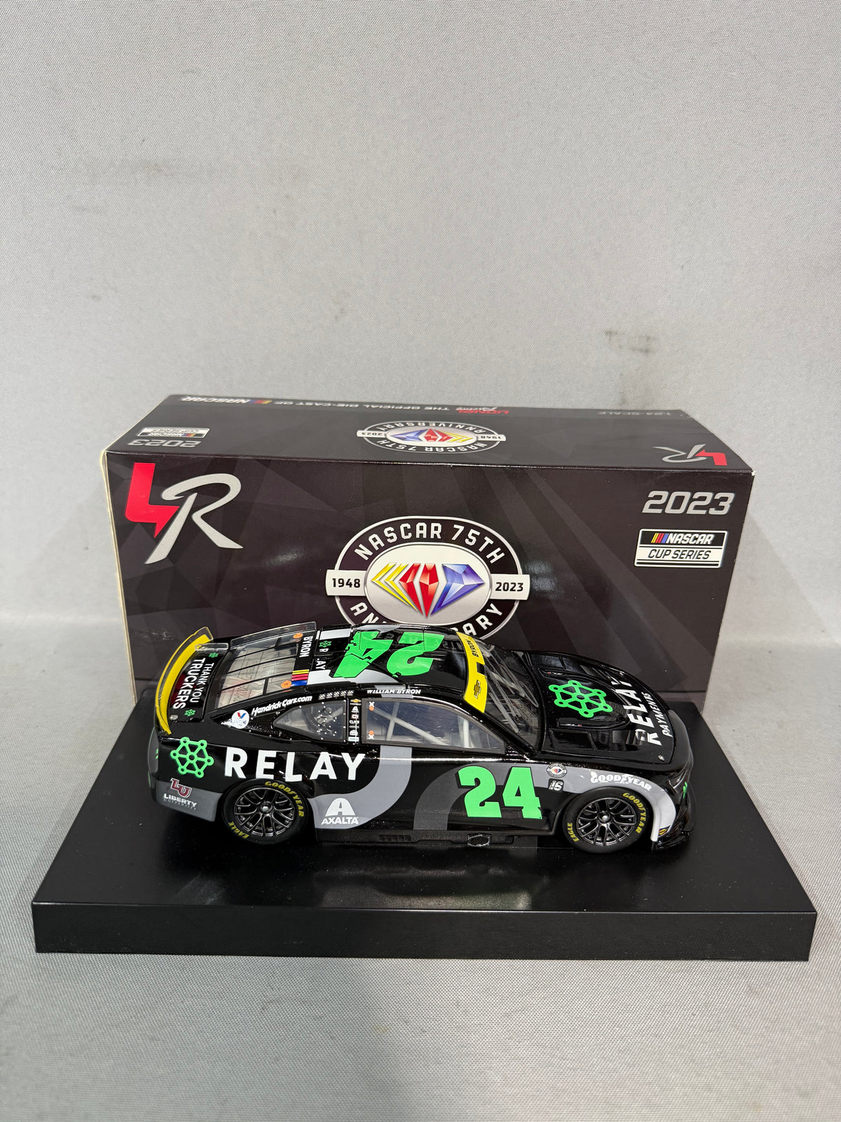 William Byron #24 2023 Relay Nascar Autographed Diecast