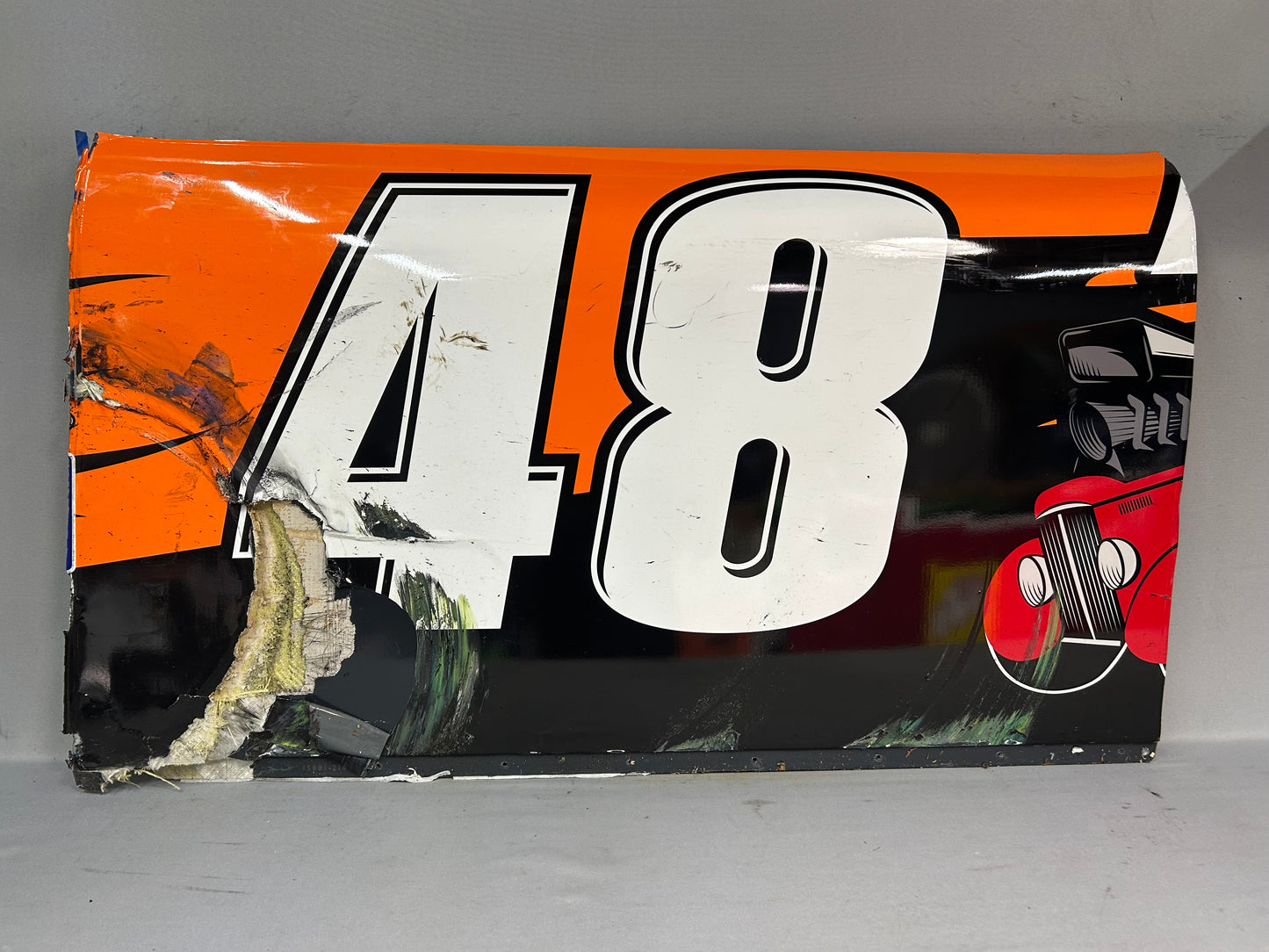 Nick Sanchez #48 2025 Big Machine Nascar Door Panel